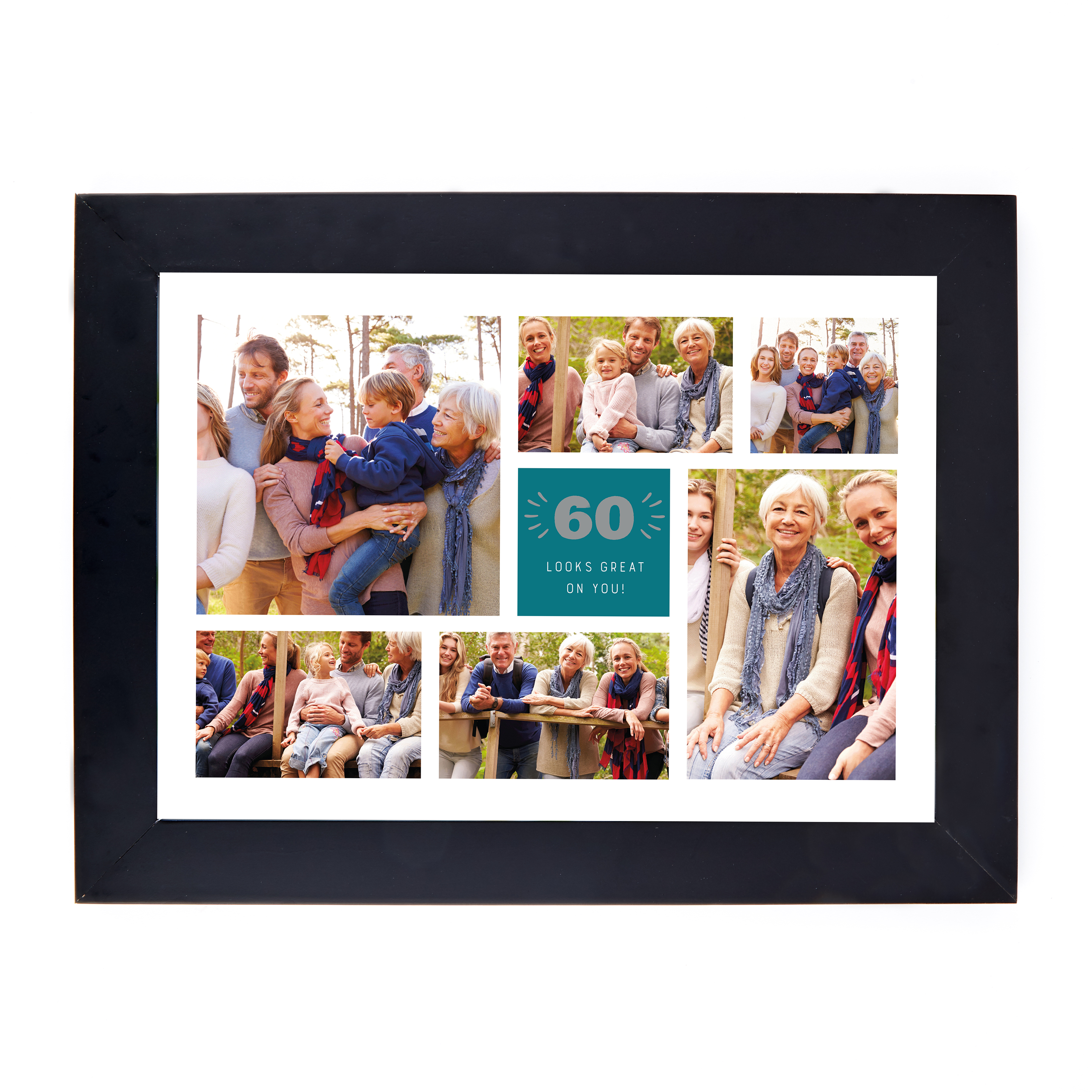 Personalised 60th Birthday Photo Print - Looks Great On You (Landscape)