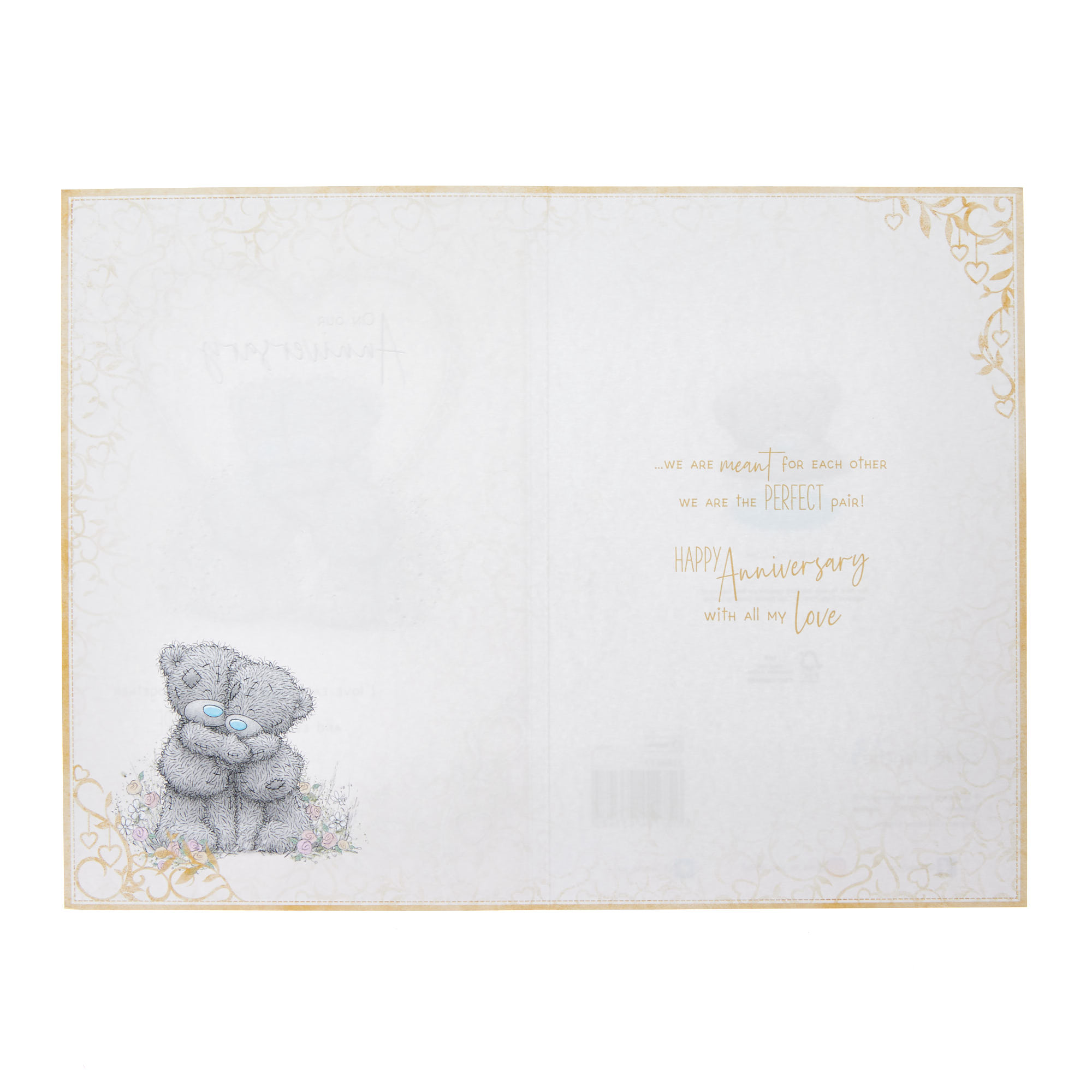 Love Each Moment Me To You Tatty Teddy Anniversary Card