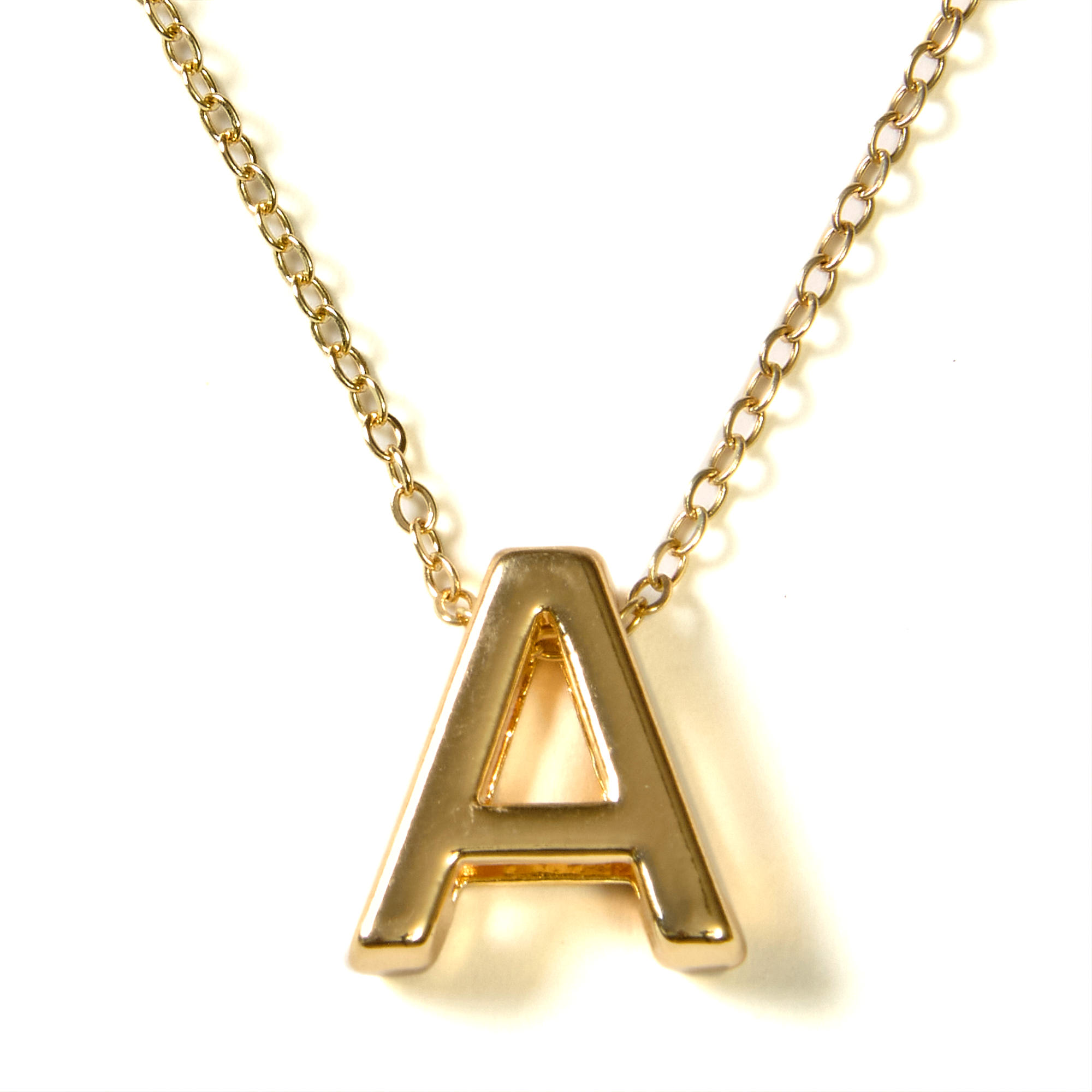 Pretty Personal Monogram Necklace - Choose Your Letter