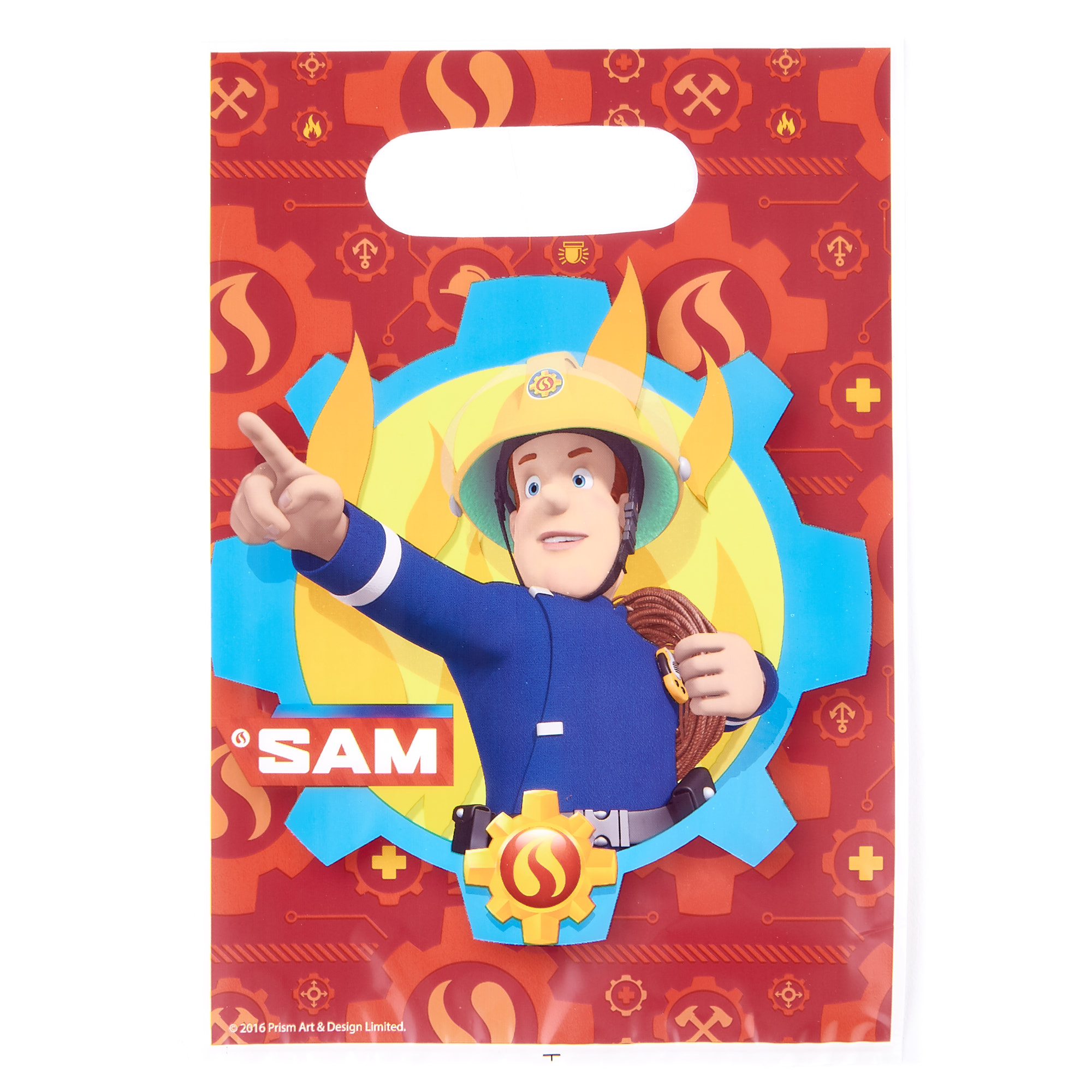 Fireman Sam Party Tableware & Decorations Bundle - 16 Guests