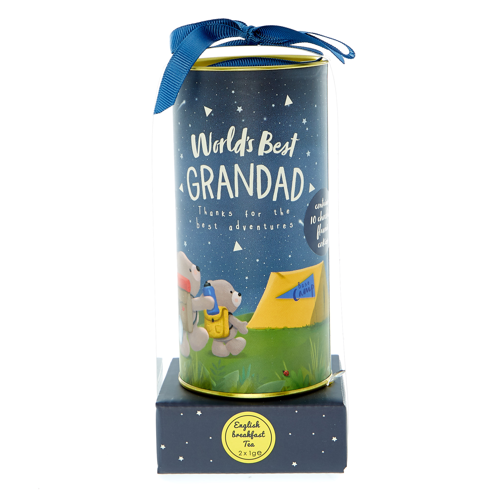 World's Best Grandad Tea & Cookies In A Can 