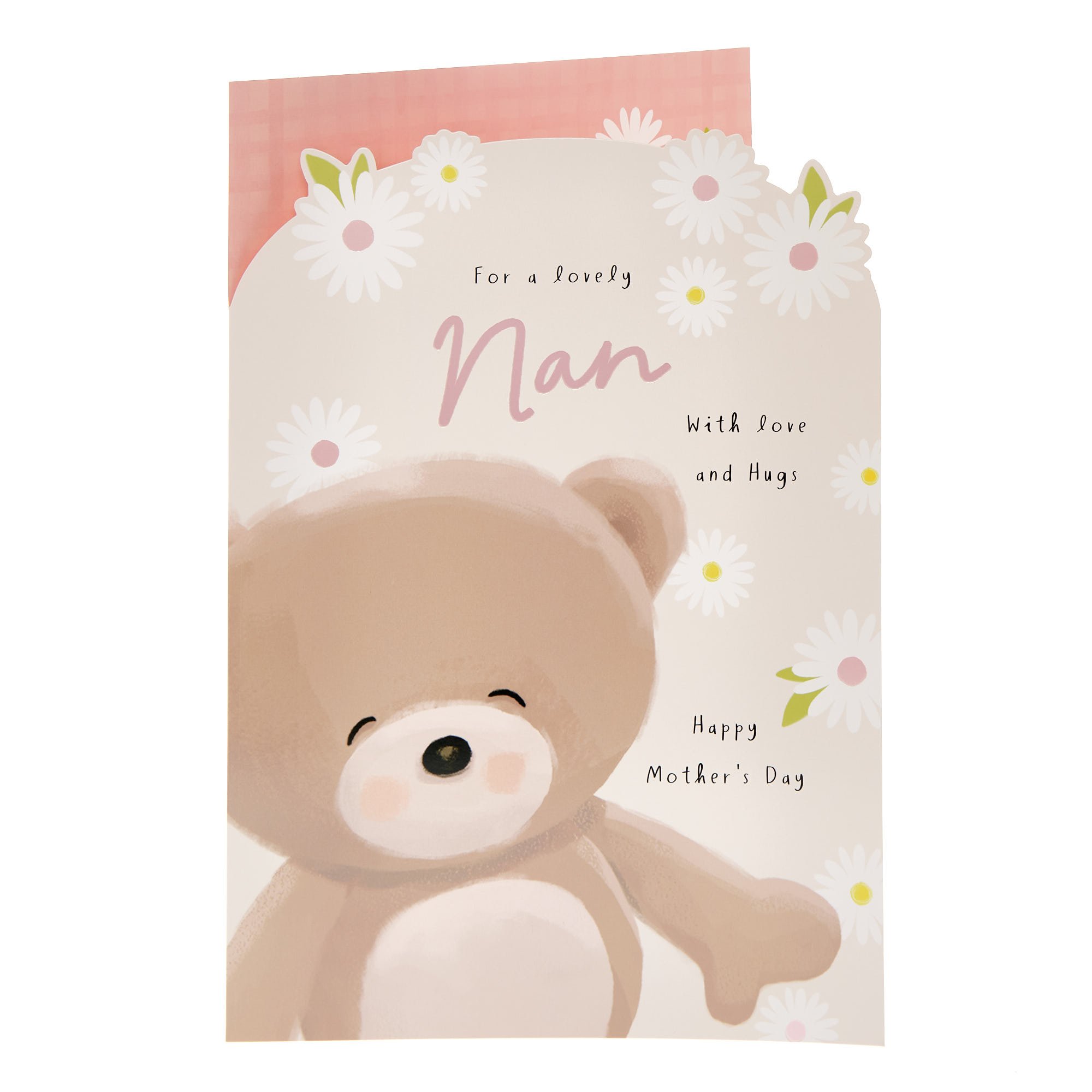Nan Hugs & Daisies Mother's Day Card