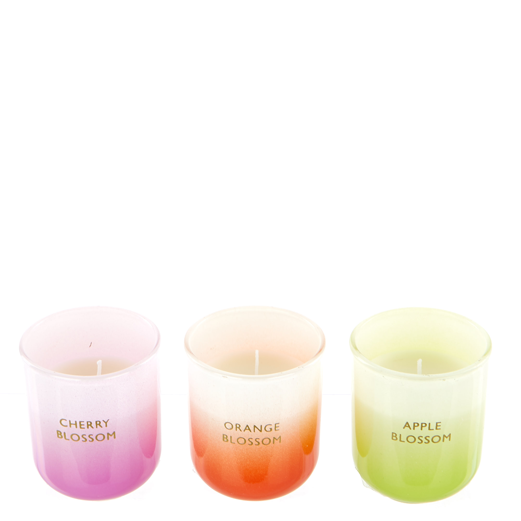 Blossom Scented Candles - Set Of 3