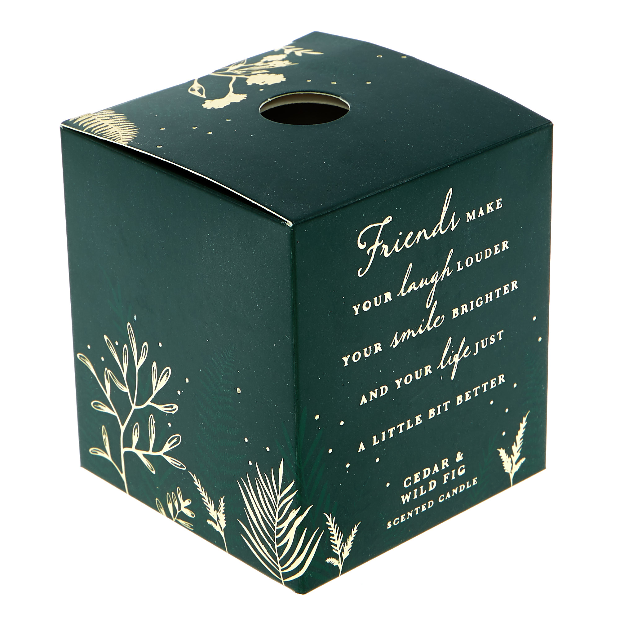 Friends Cedar & Wild Fig Scented Candle