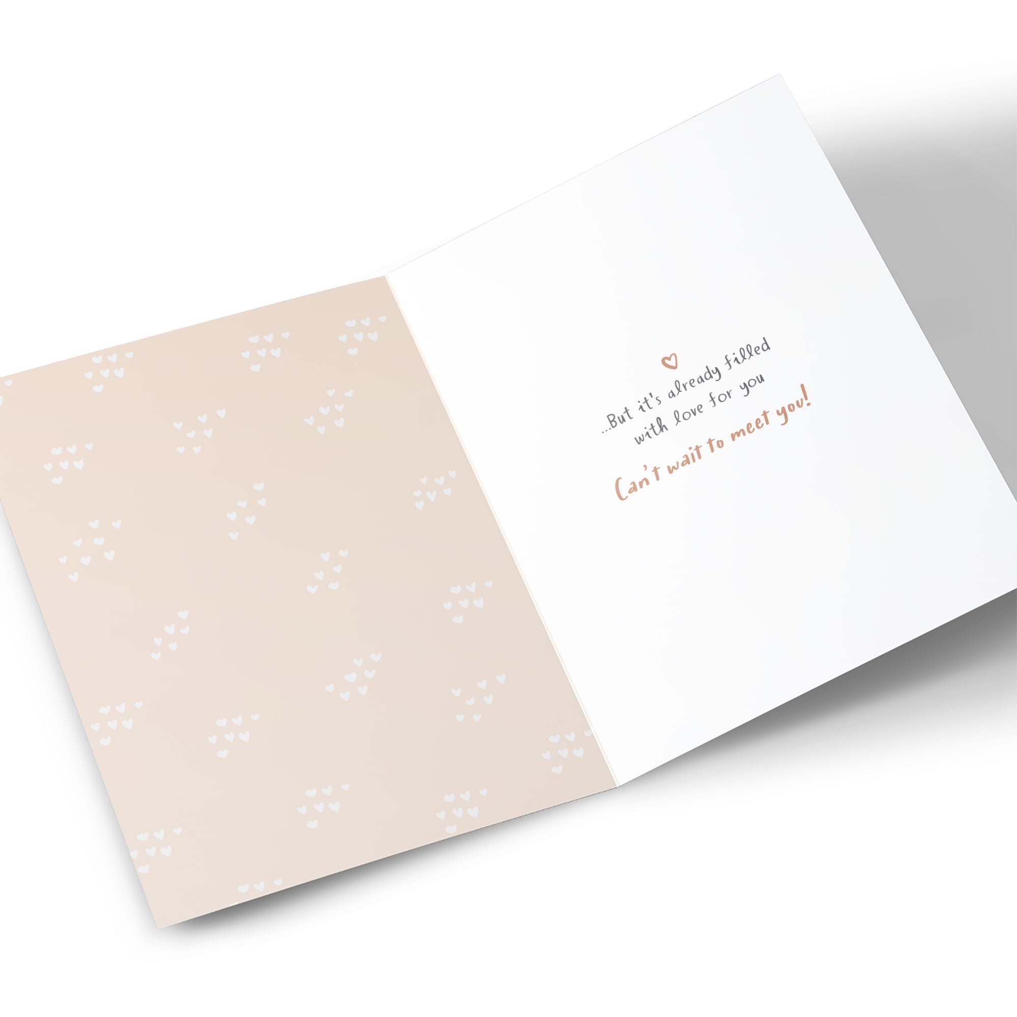 My Heart Is Only Tiny But Its Filled With Love For You, From The Bump Card