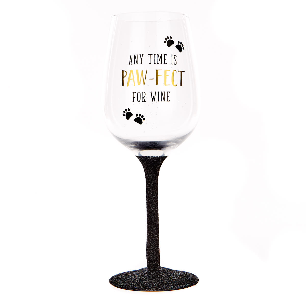 Pawsome Pals - Glittery Wine Glass