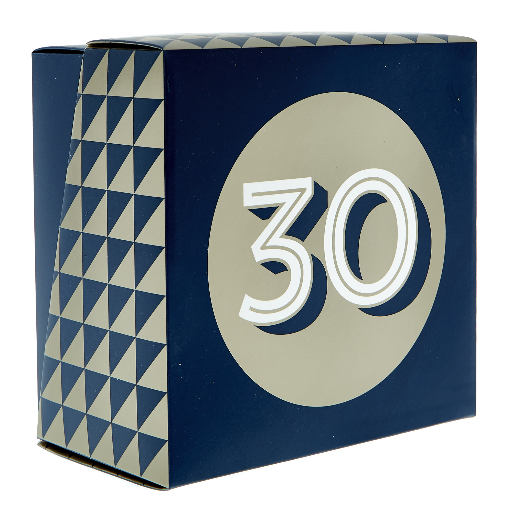 30th Birthday Mug In A Box - Blue & Gold 