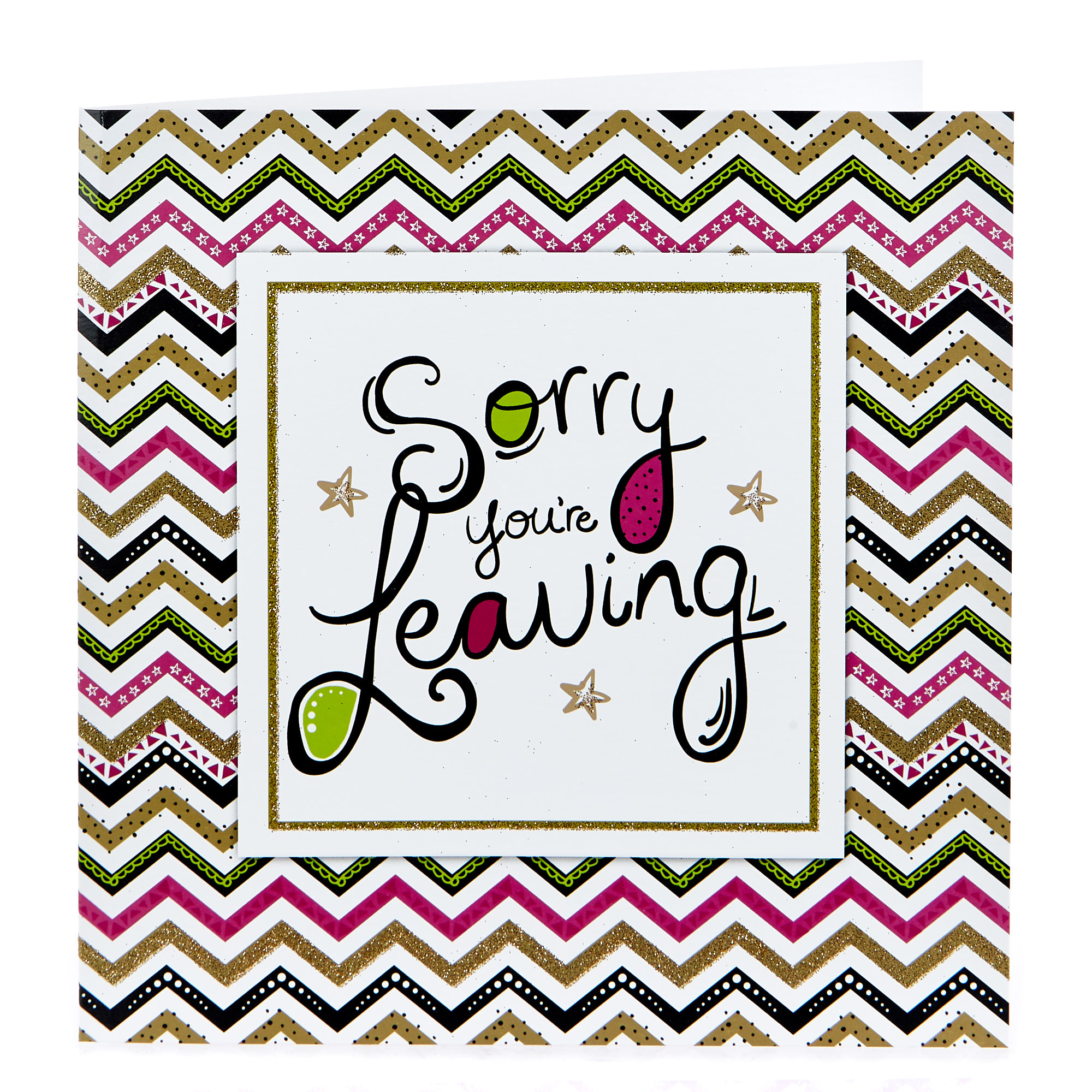 Platinum Collection Leaving Card - Sorry You're Leaving