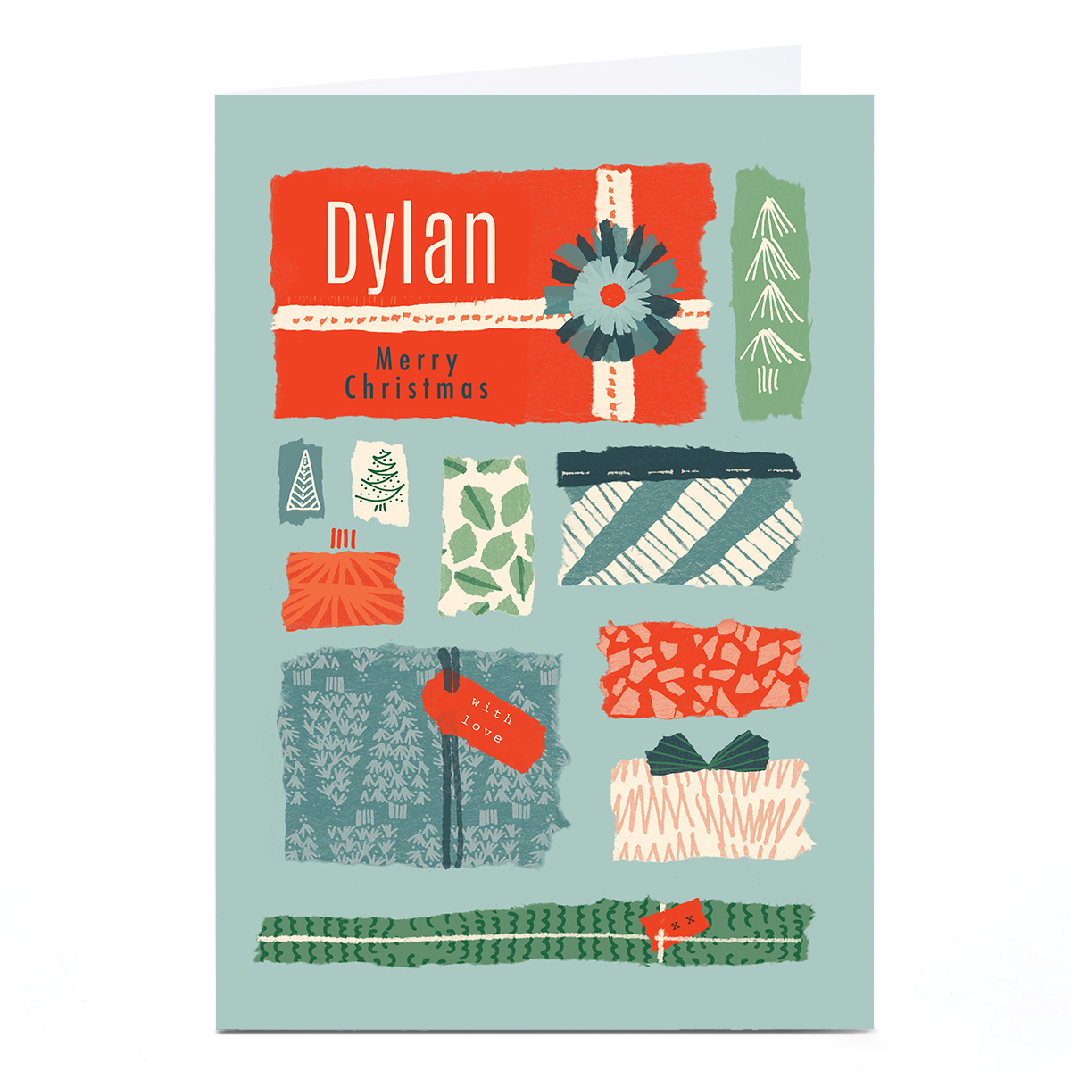 Personalised Rebecca Prinn Christmas Card - Gifts
