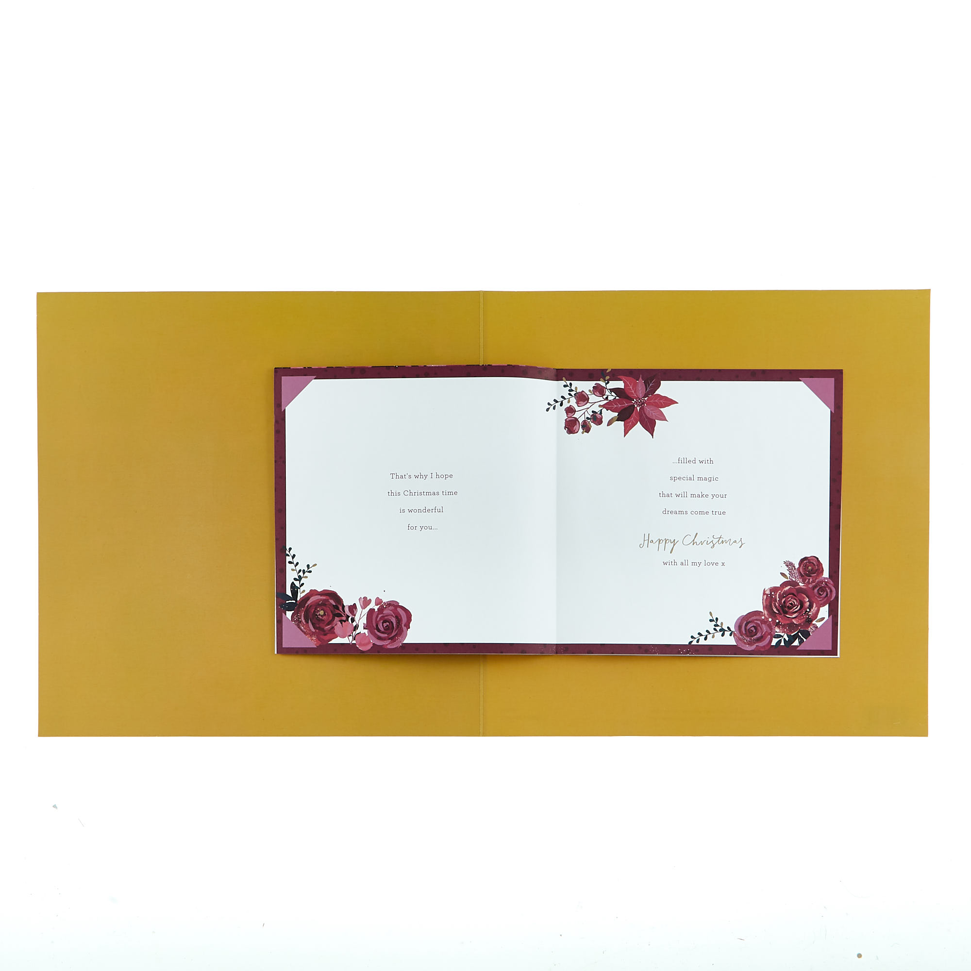 Luxury Boxed Christmas Card - Wonderful Wife
