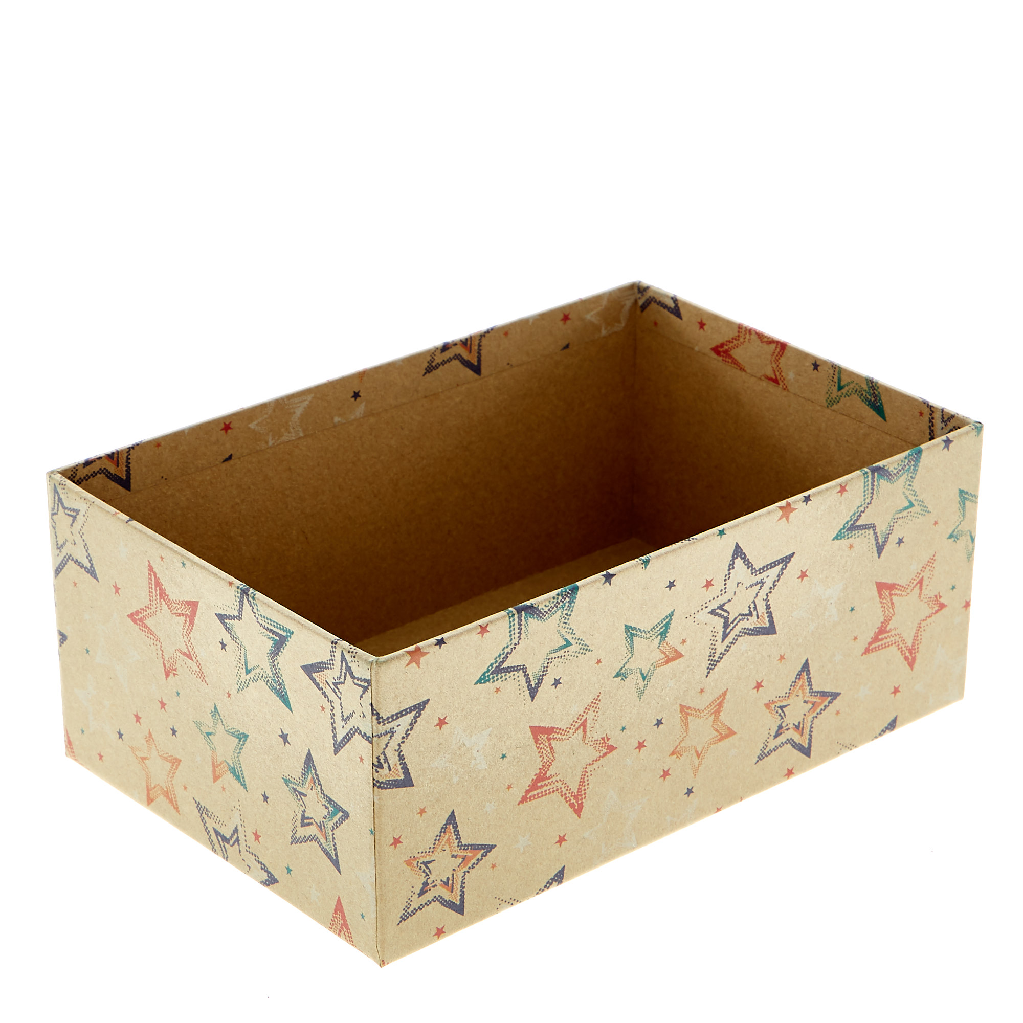 Recyclable Nested Starry Kraft Gift Boxes - Set of 10