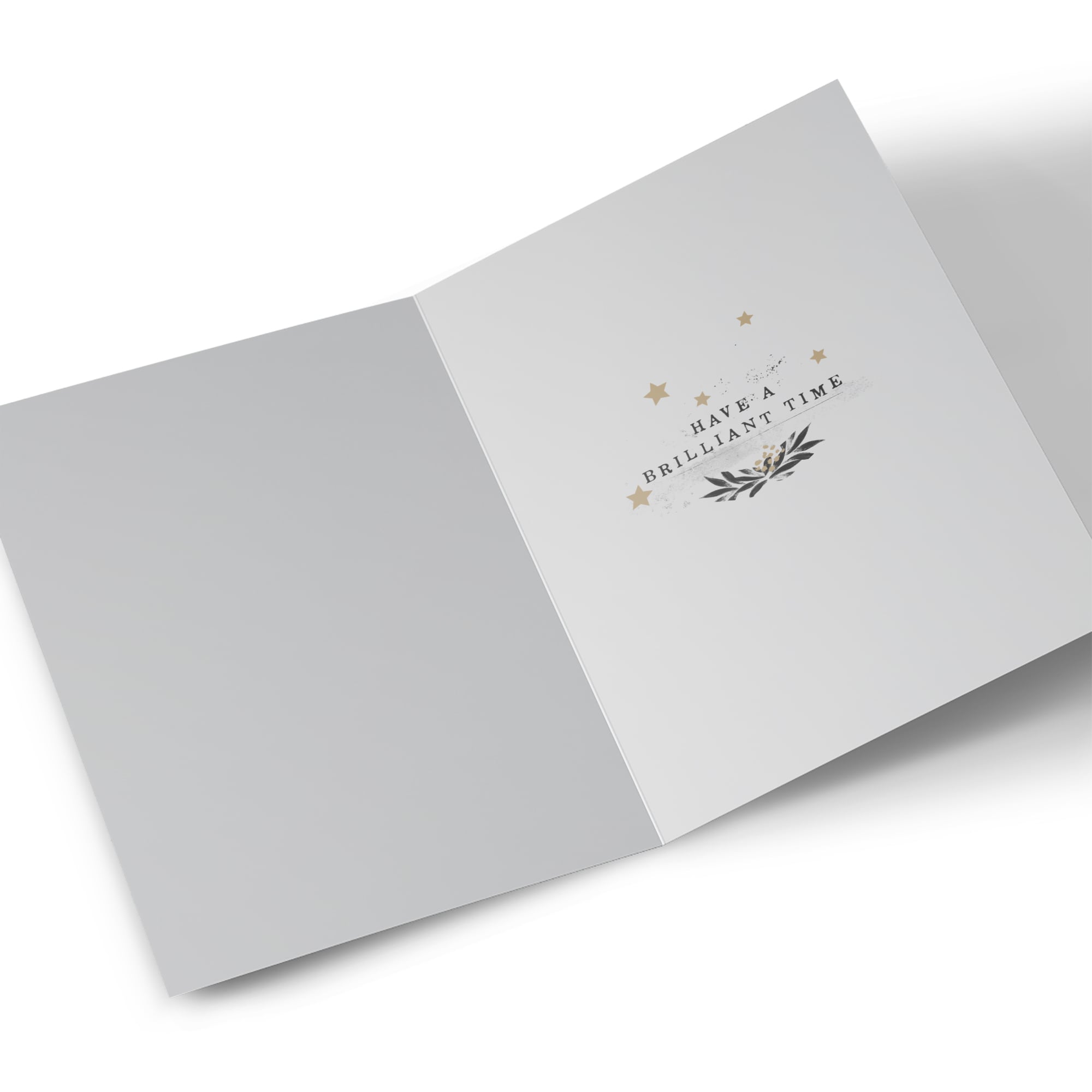 Birthday Card - Gold and Black Football