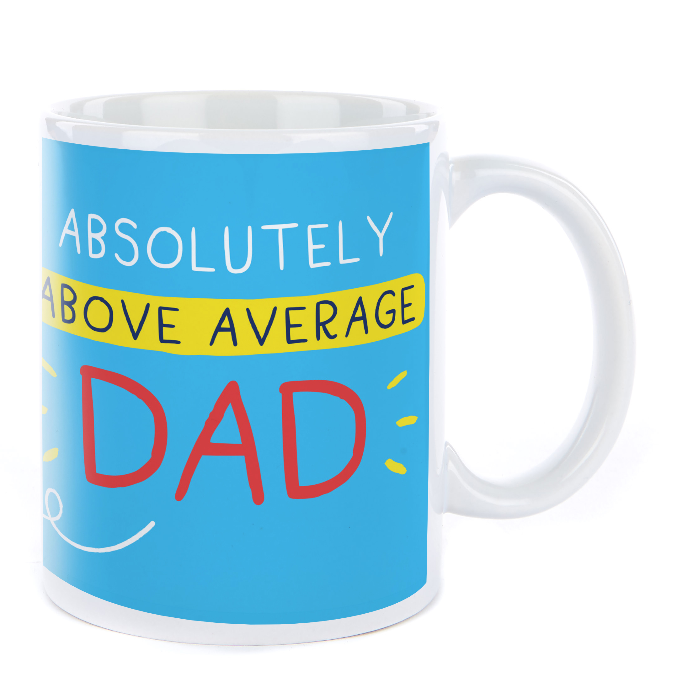 Photo Father's Day Mug - Above Average Dad