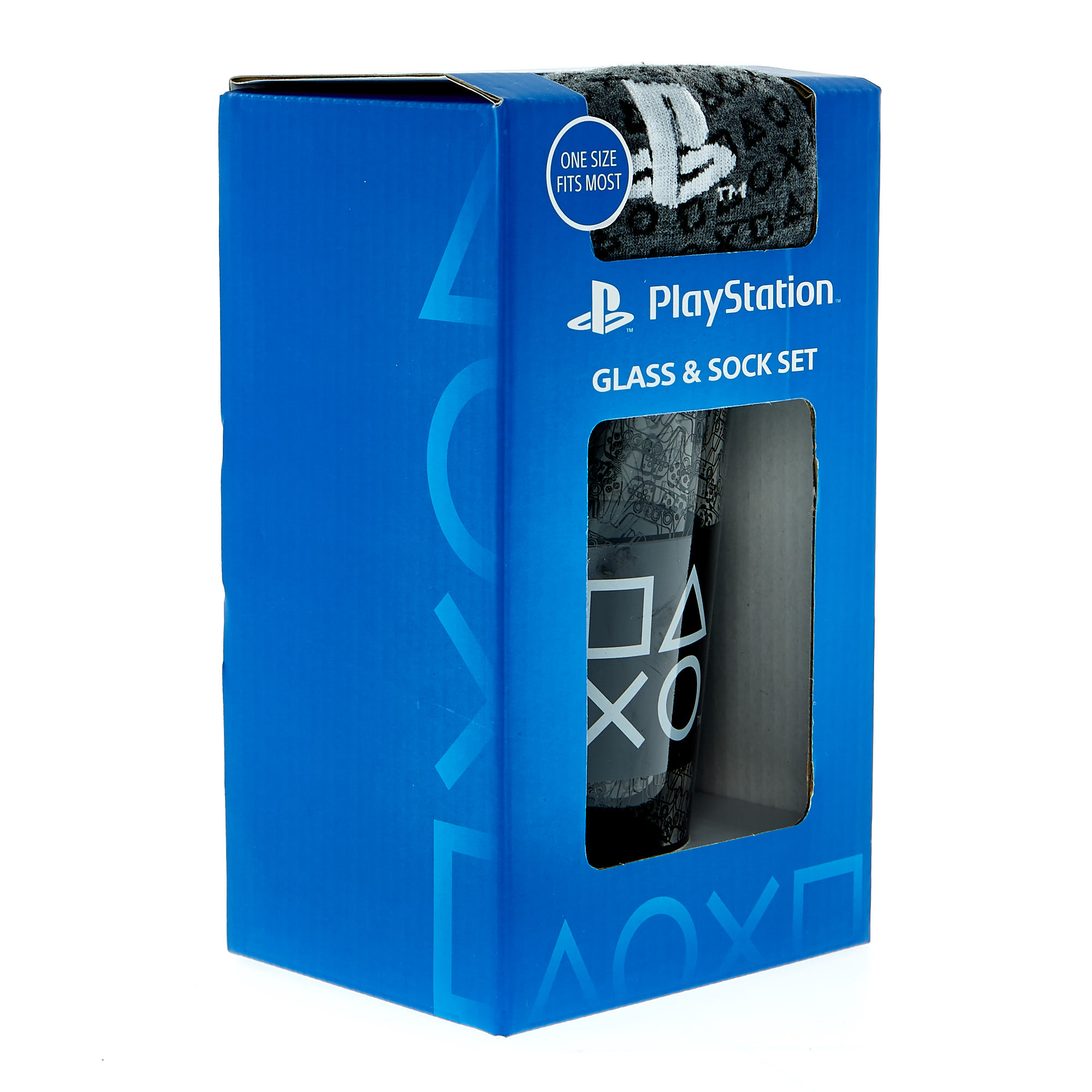 PlayStation Glass & Socks Set