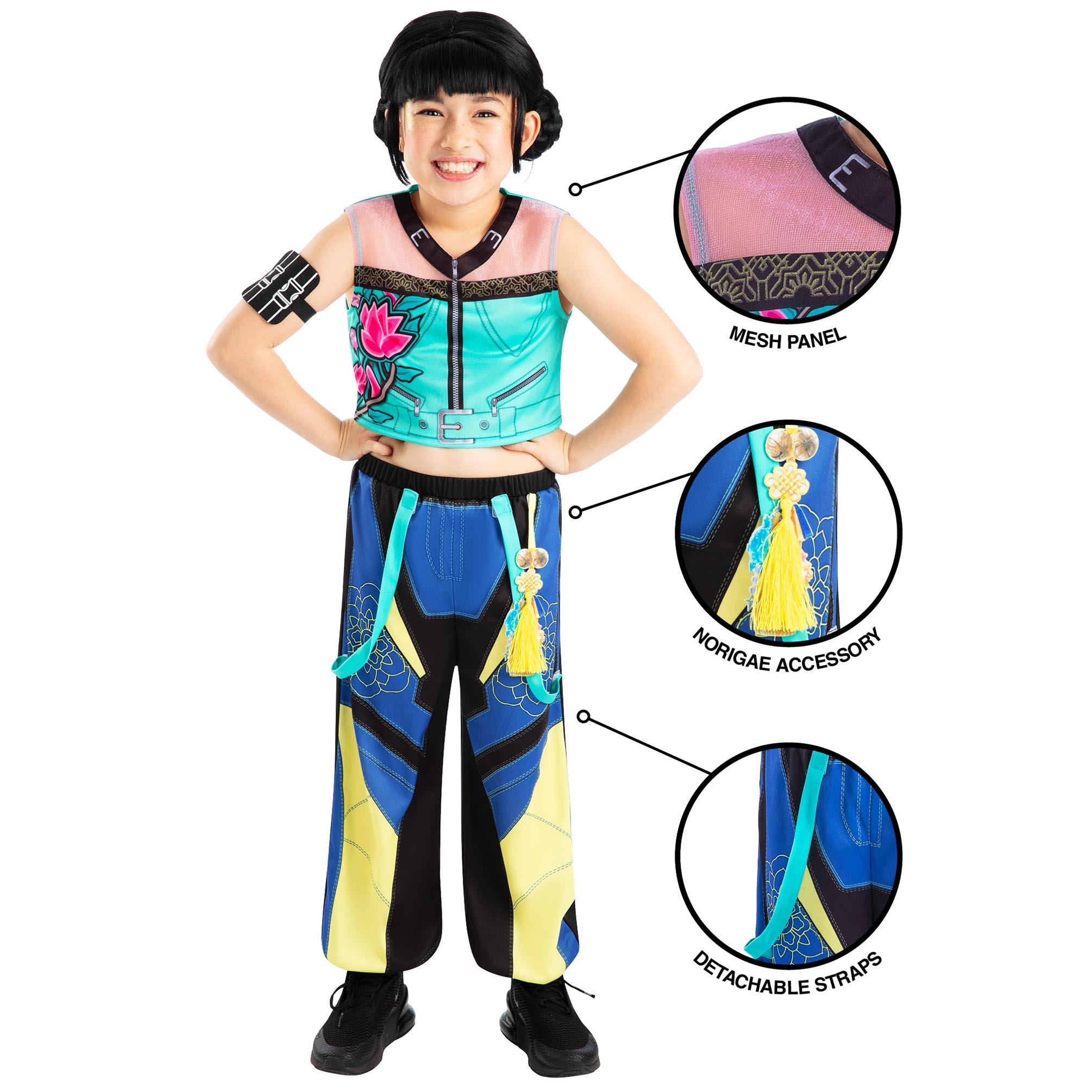 KPop Demon Hunters Zoey Children's Fancy Dress Costume 