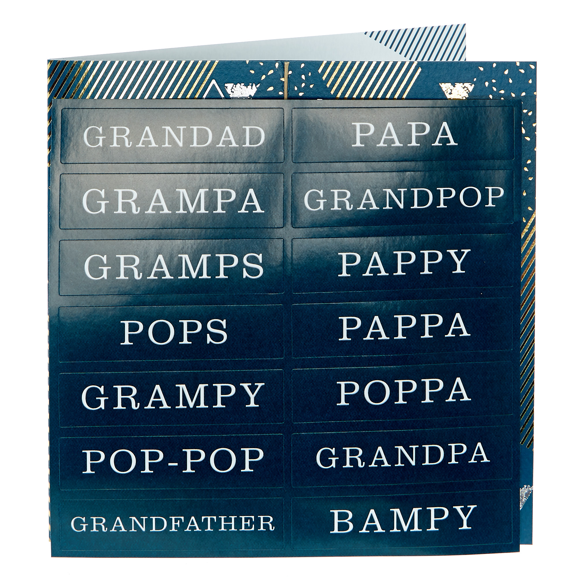 Exquisite Collection Father's Day Card - Grandad (With Stickers)