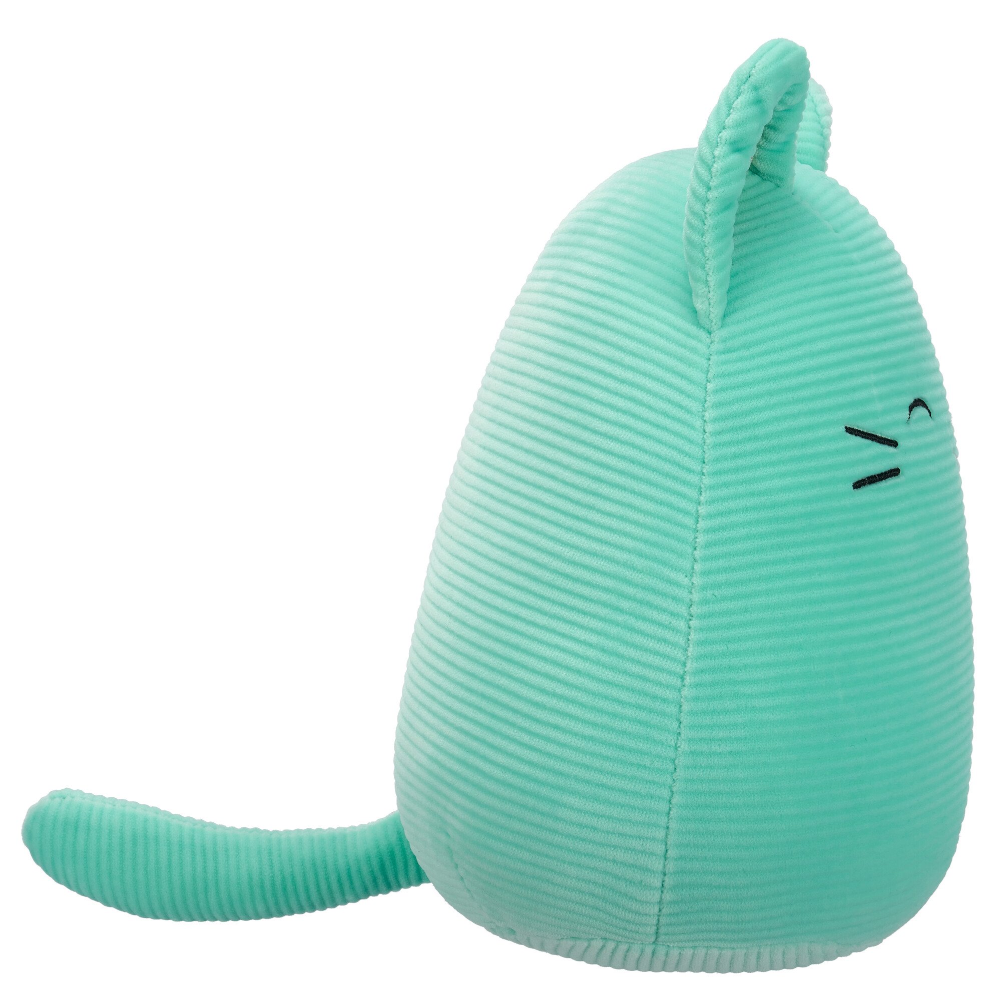 Squishmallows Squisharoys 7.5-Inch Charisma the Corduroy Mint Cat