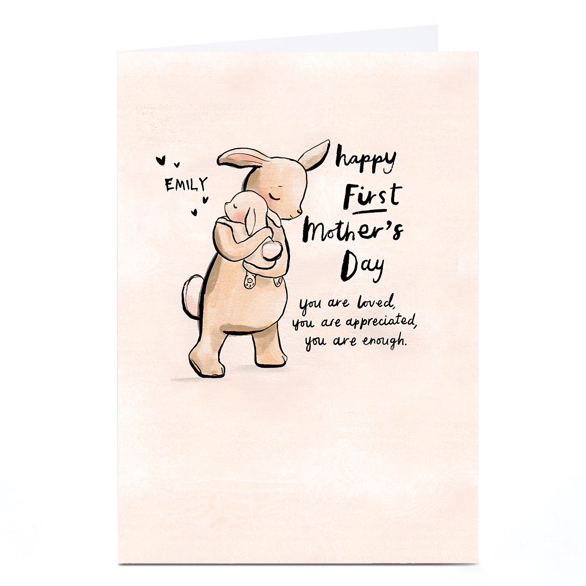 Personalised Emma Valenghi 1st Mother's Day Card - You Are Loved