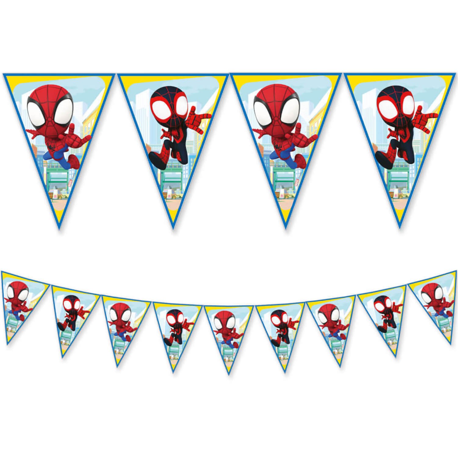 Spidey & His Amazing Friends Party Tableware & Decorations Bundle - 16 Guests