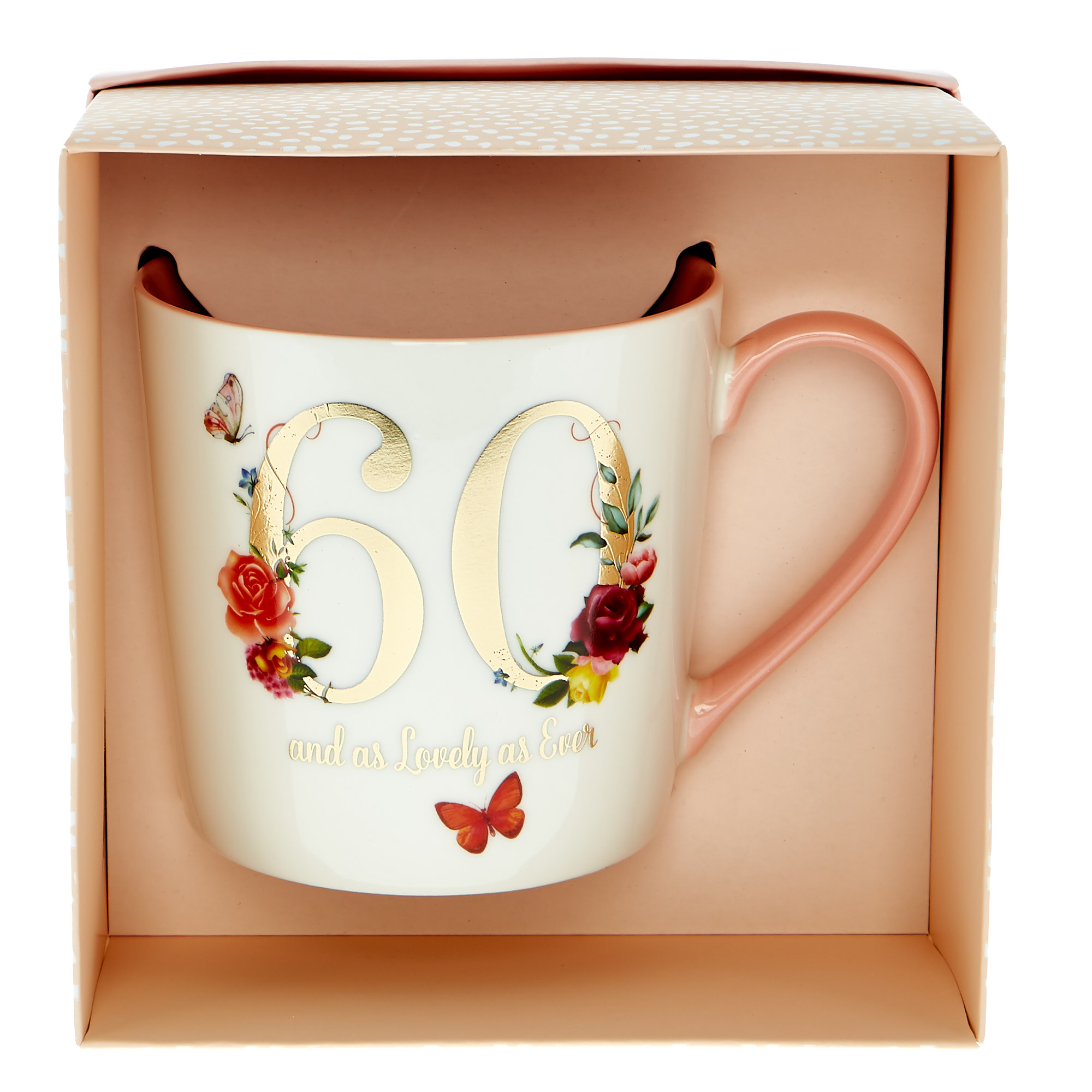 60th Birthday Mug In A Box - As Lovely As Ever