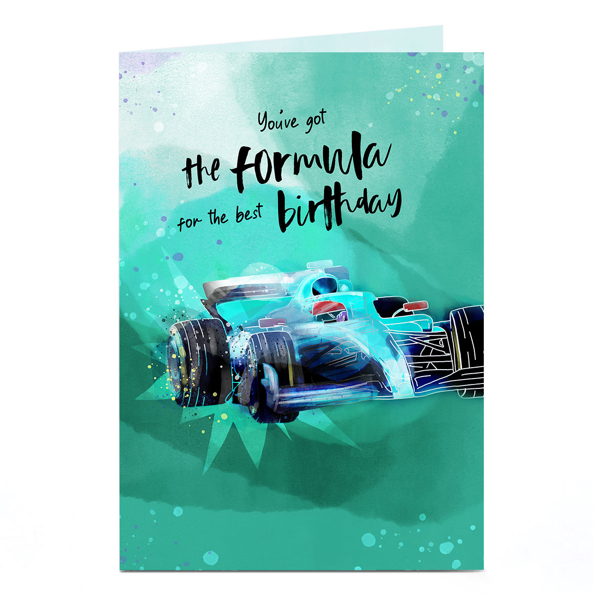 Personalised Birthday Card - The Formula For The Best Birthday