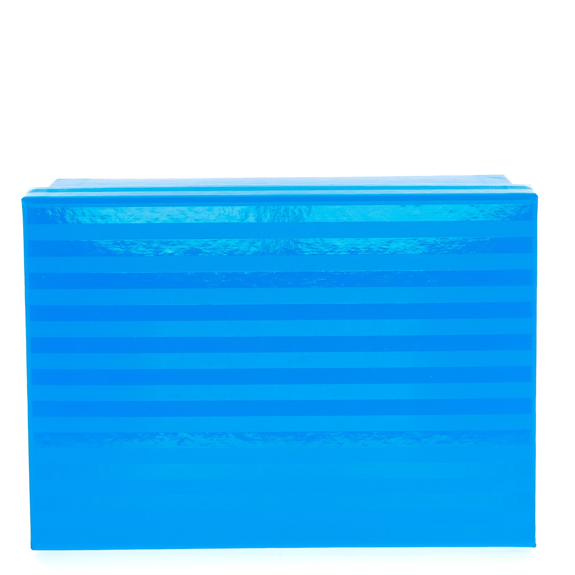 Blue Striped Gift Boxes - Set Of 3