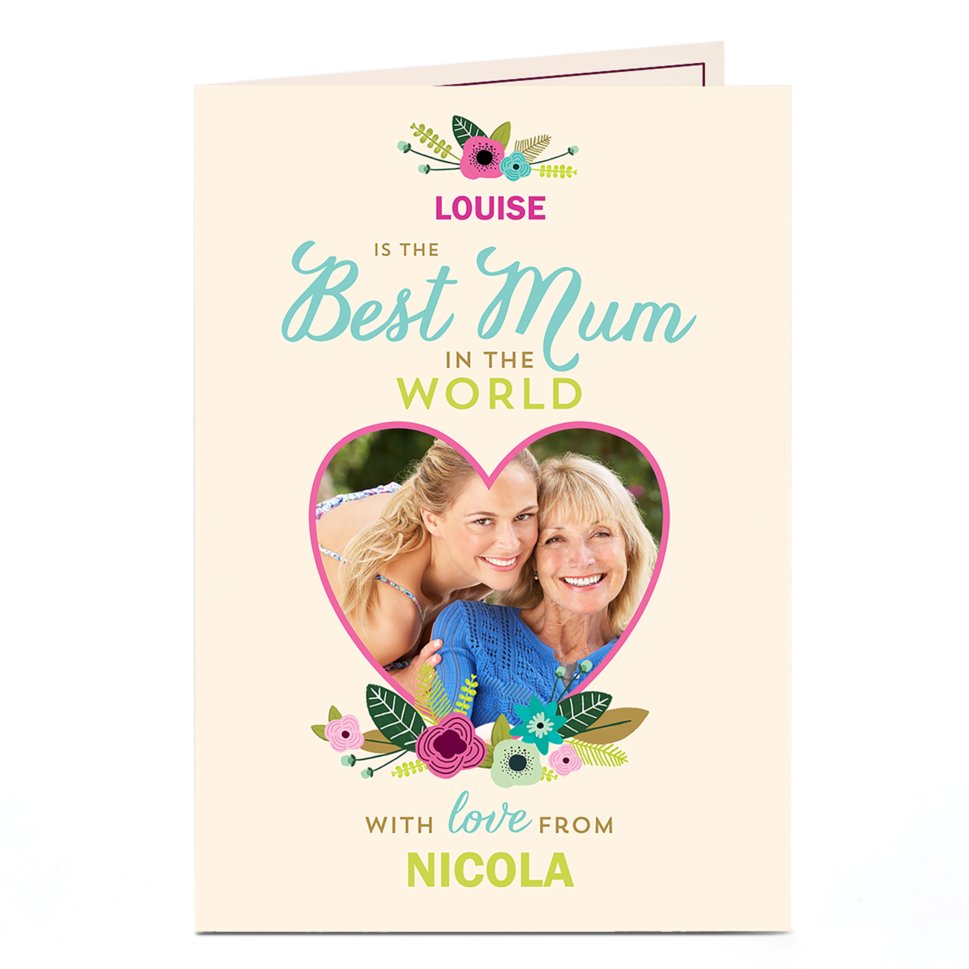 Photo Card - Best Mum In The World