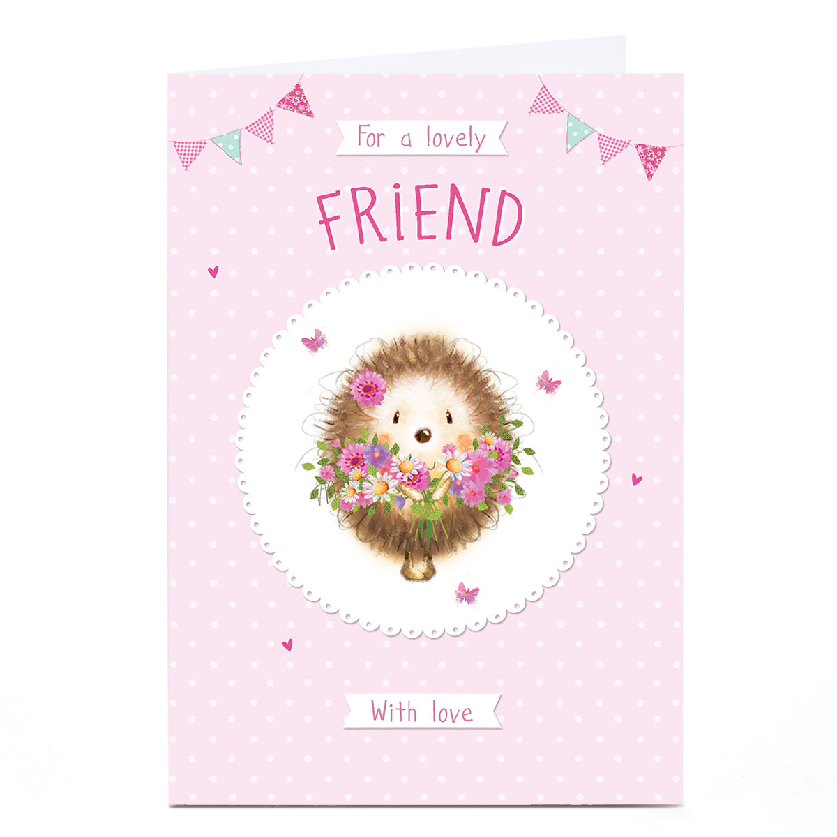 Personalised Birthday Card - Lovely Friend