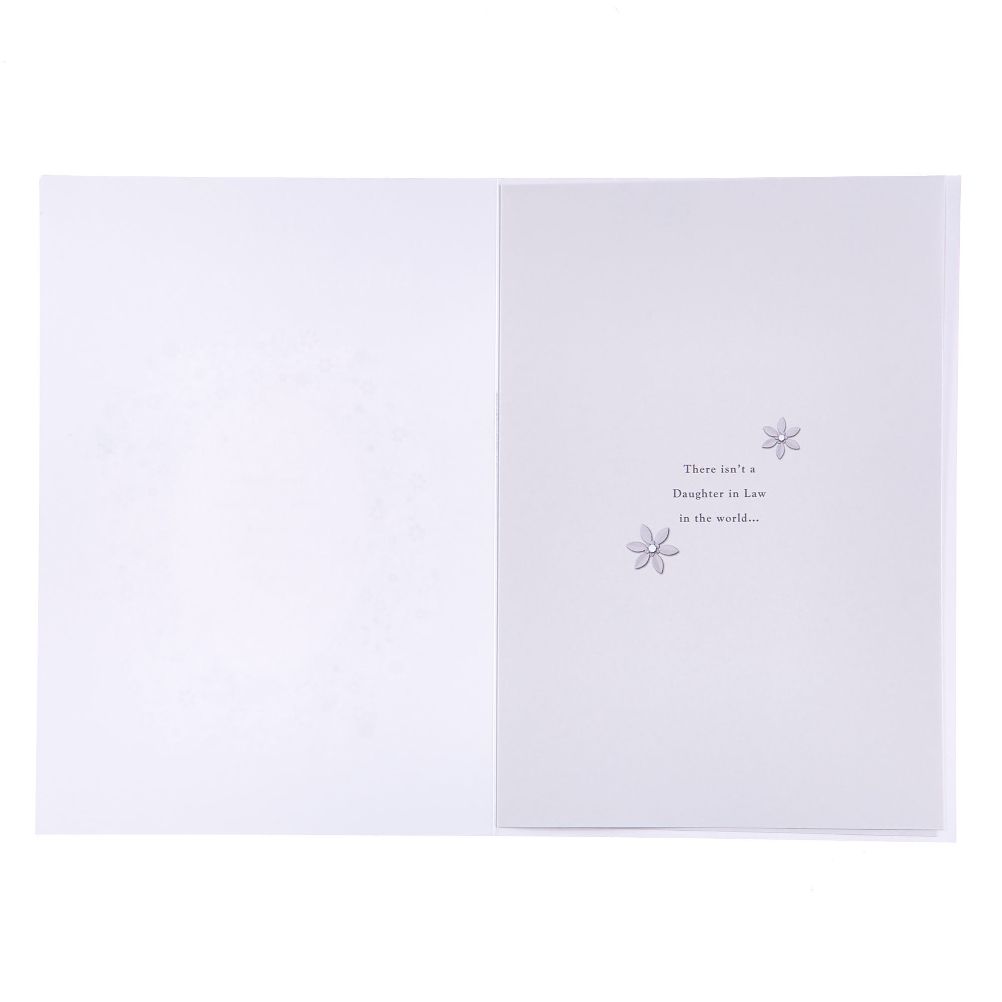 Birthday Card - Special Daughter In Law Floral Frame