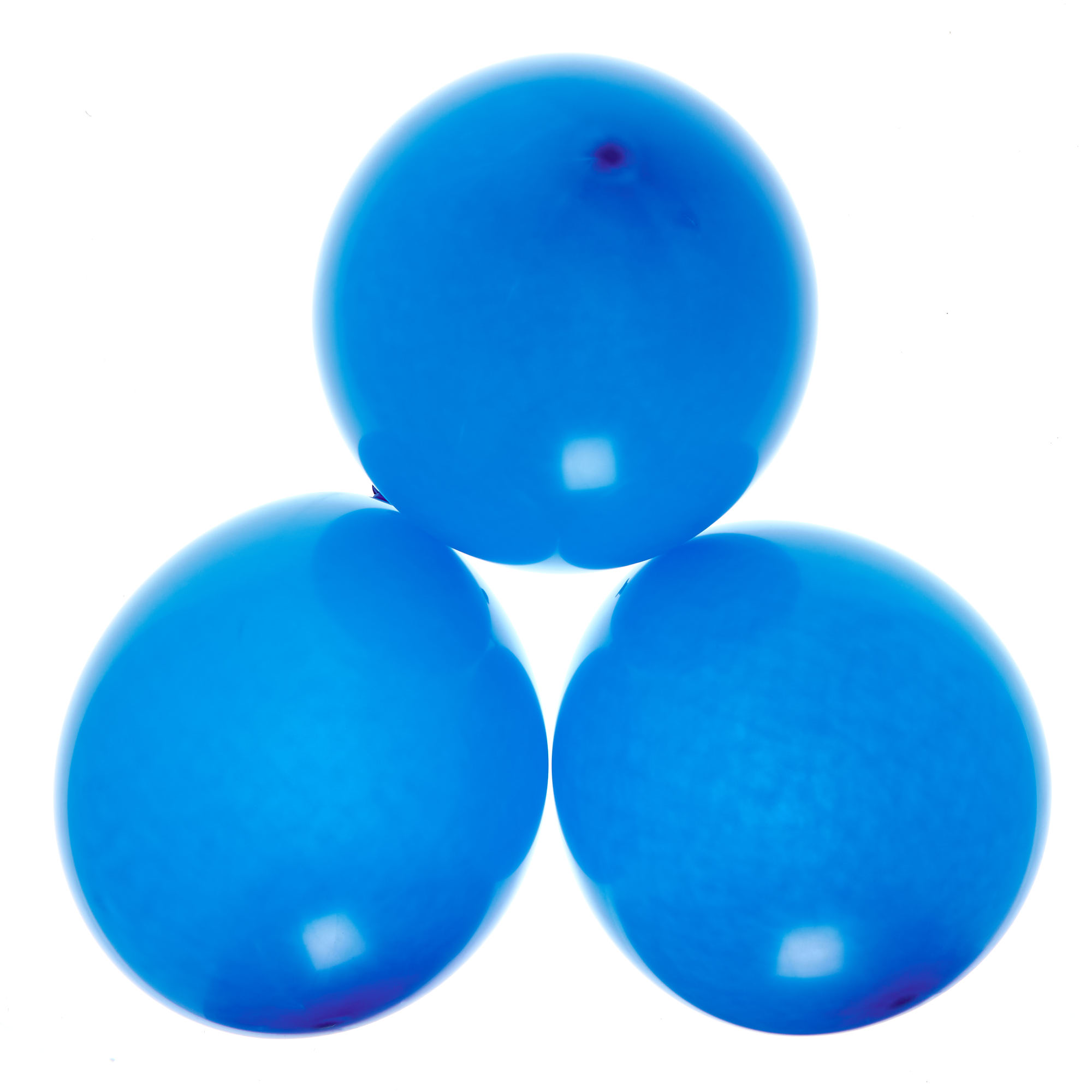 Blue 12-Inch Latex Balloons - Pack of 50