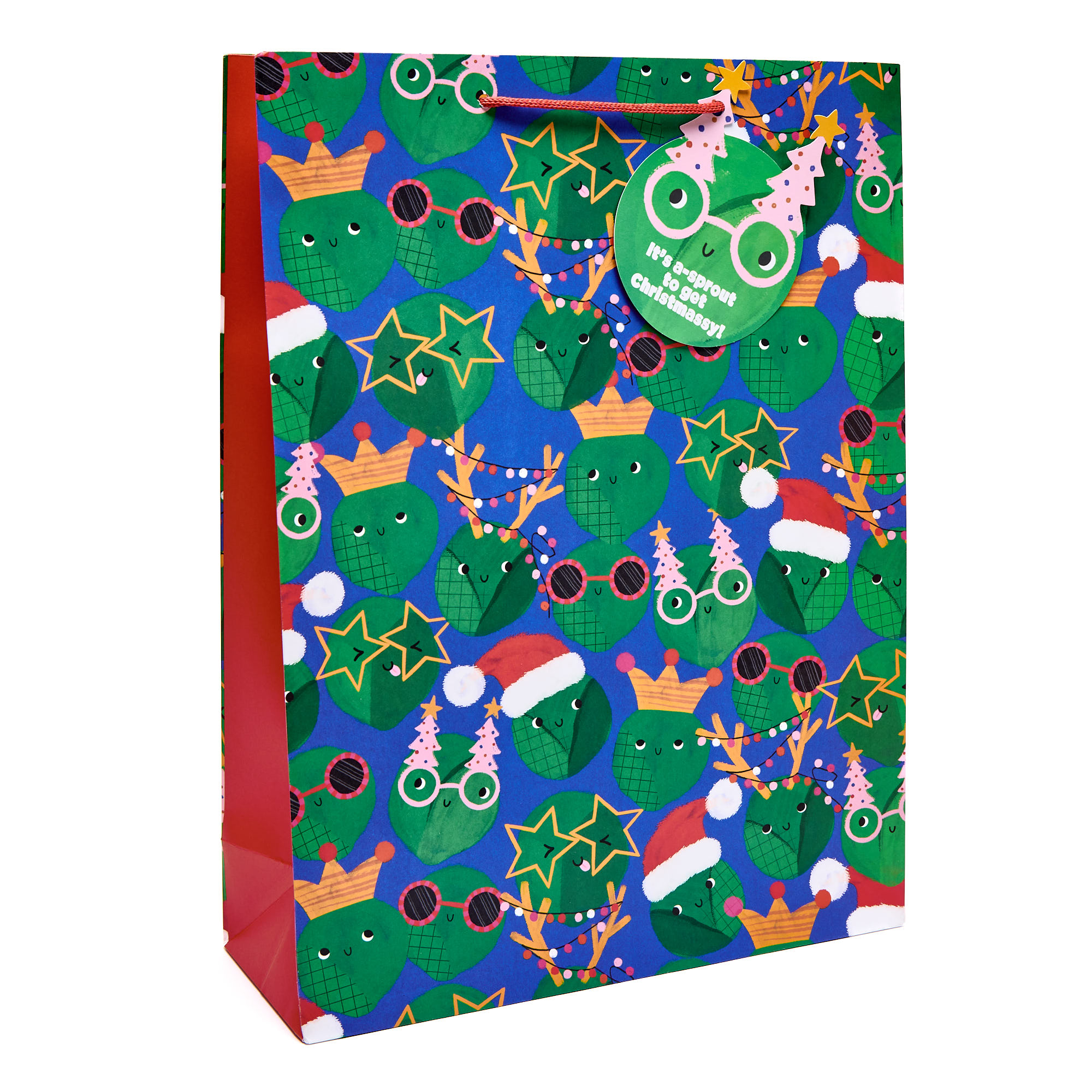 Repeat Sprout Extra Large Portrait Gift Bag