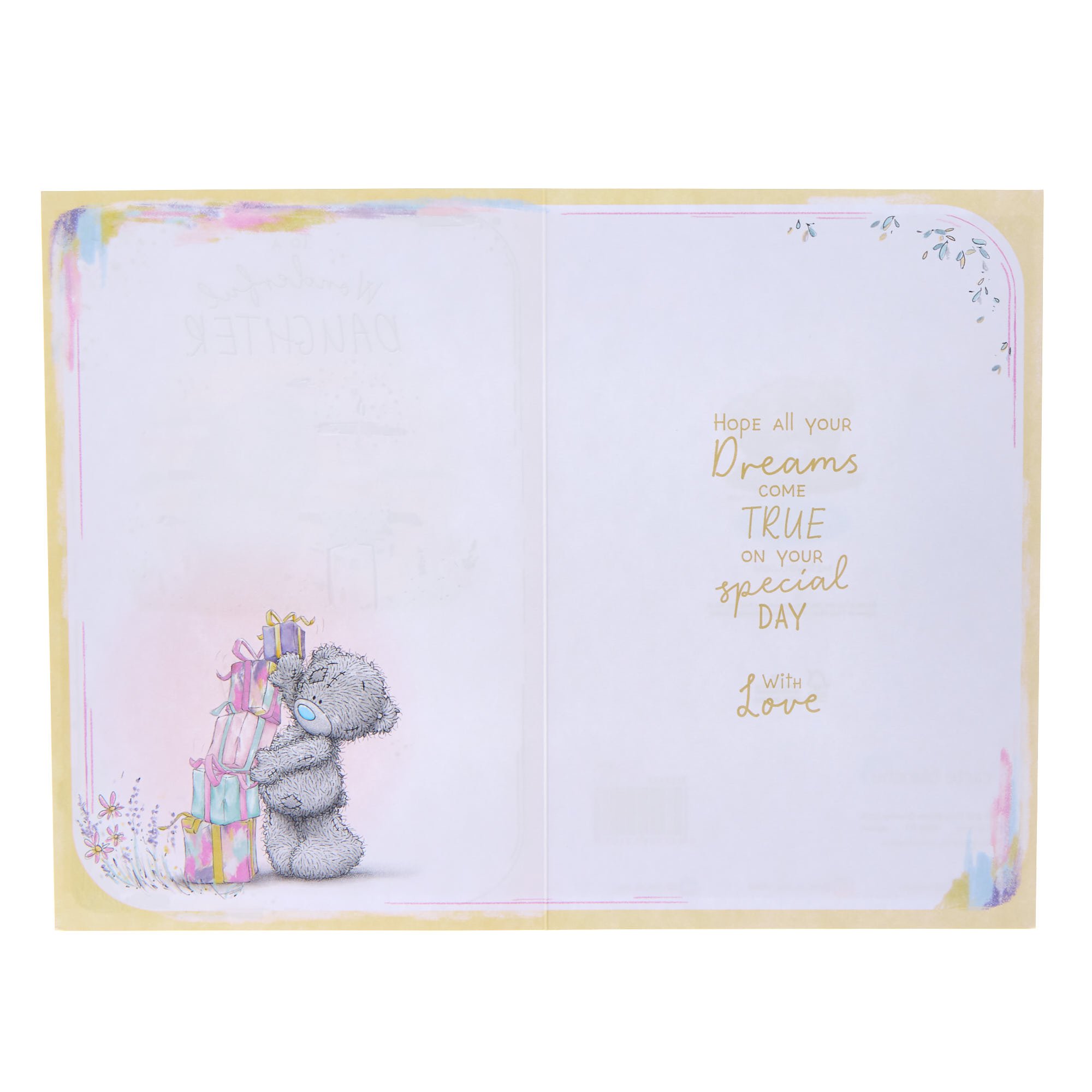 Wonderful Daughter Tatty Teddy Birthday Card