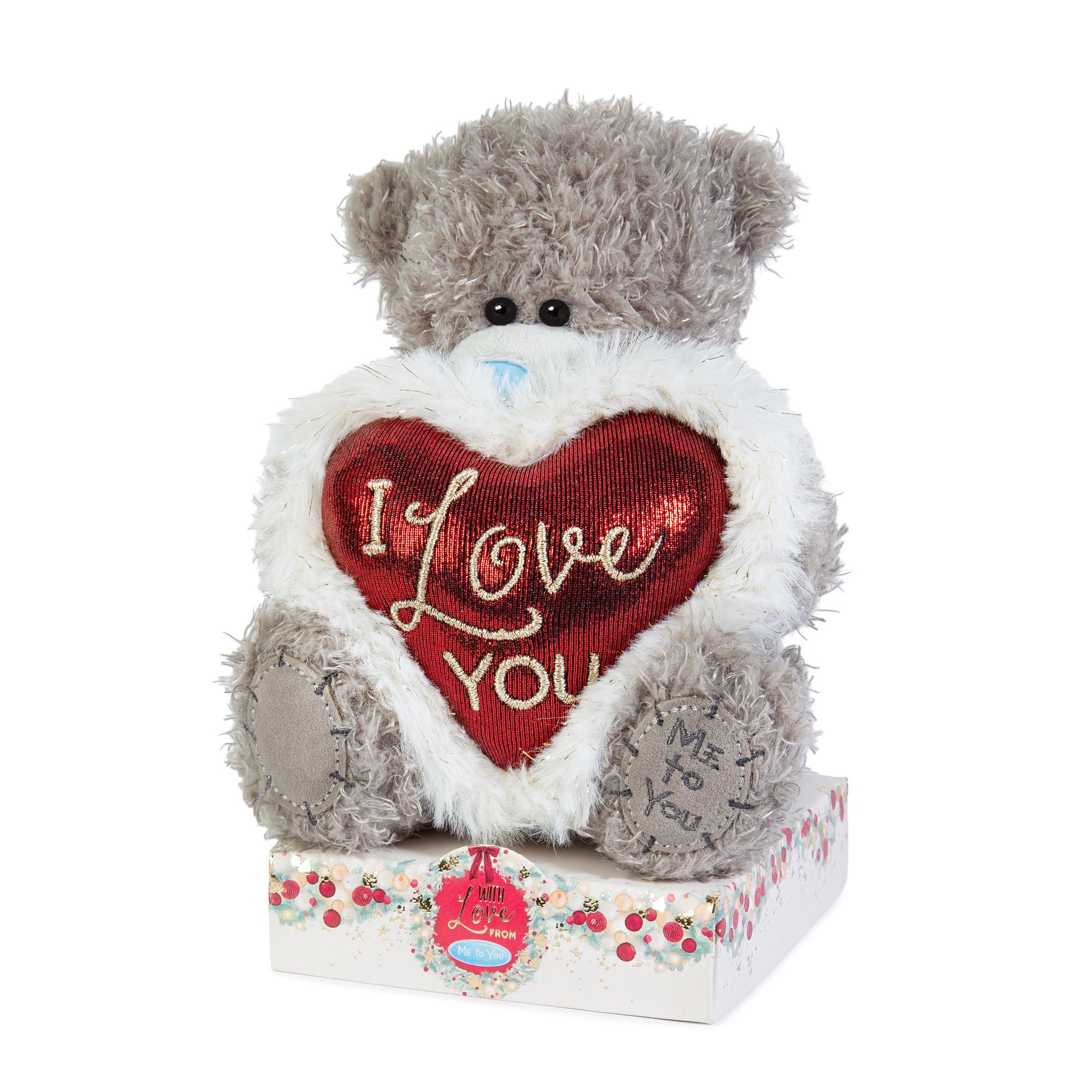 Tatty Teddy I Love You Festive Heart Plush&nbsp;