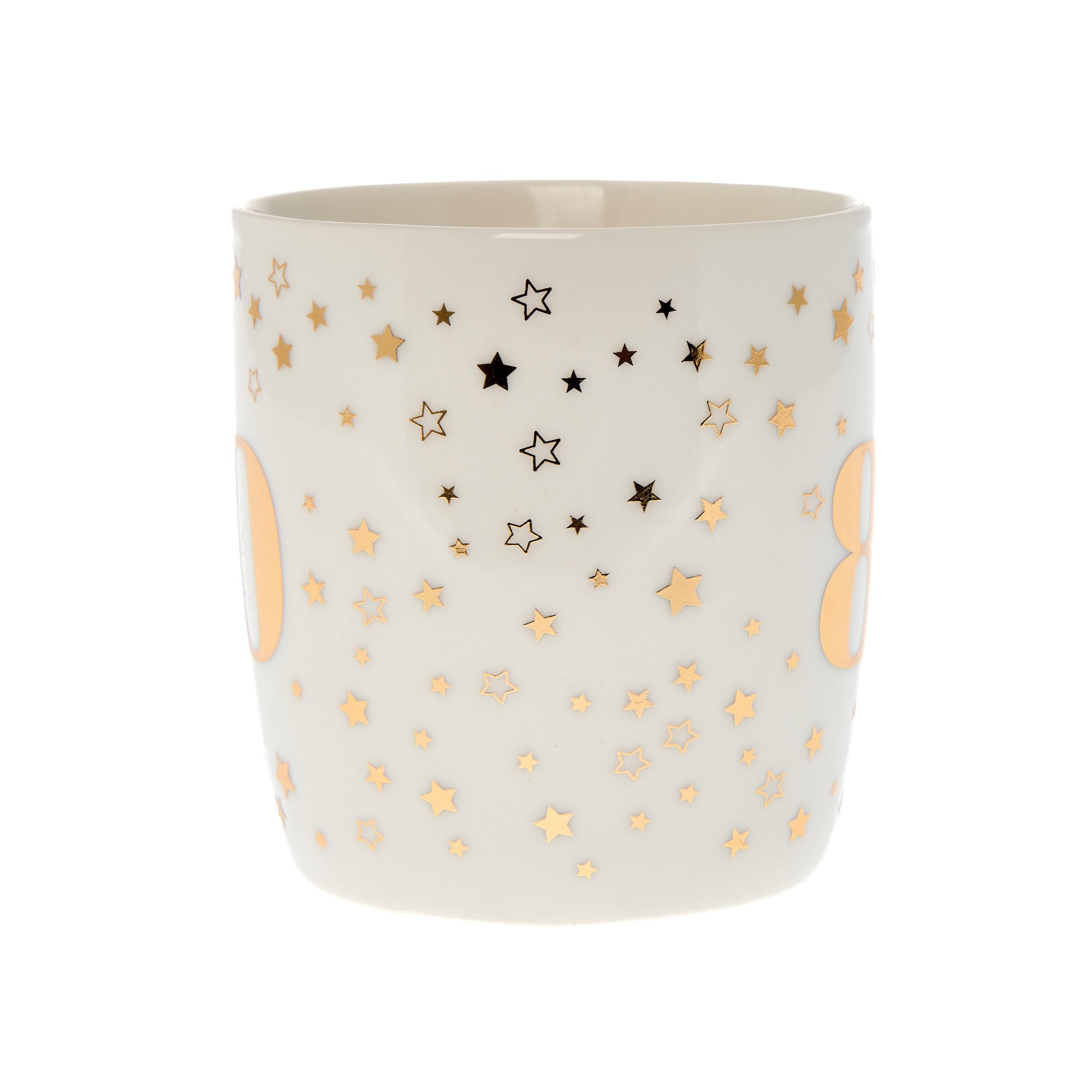 Blue & Gold 80th Birthday Mug In A Box