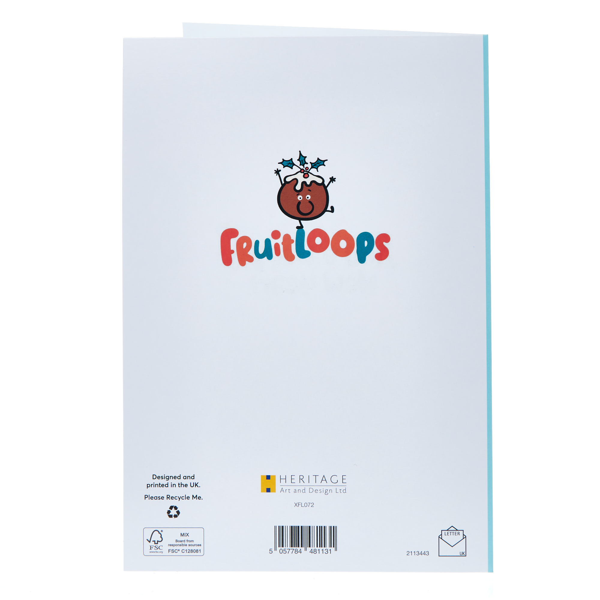 Grandson Fruitloops Cool Christmas Card