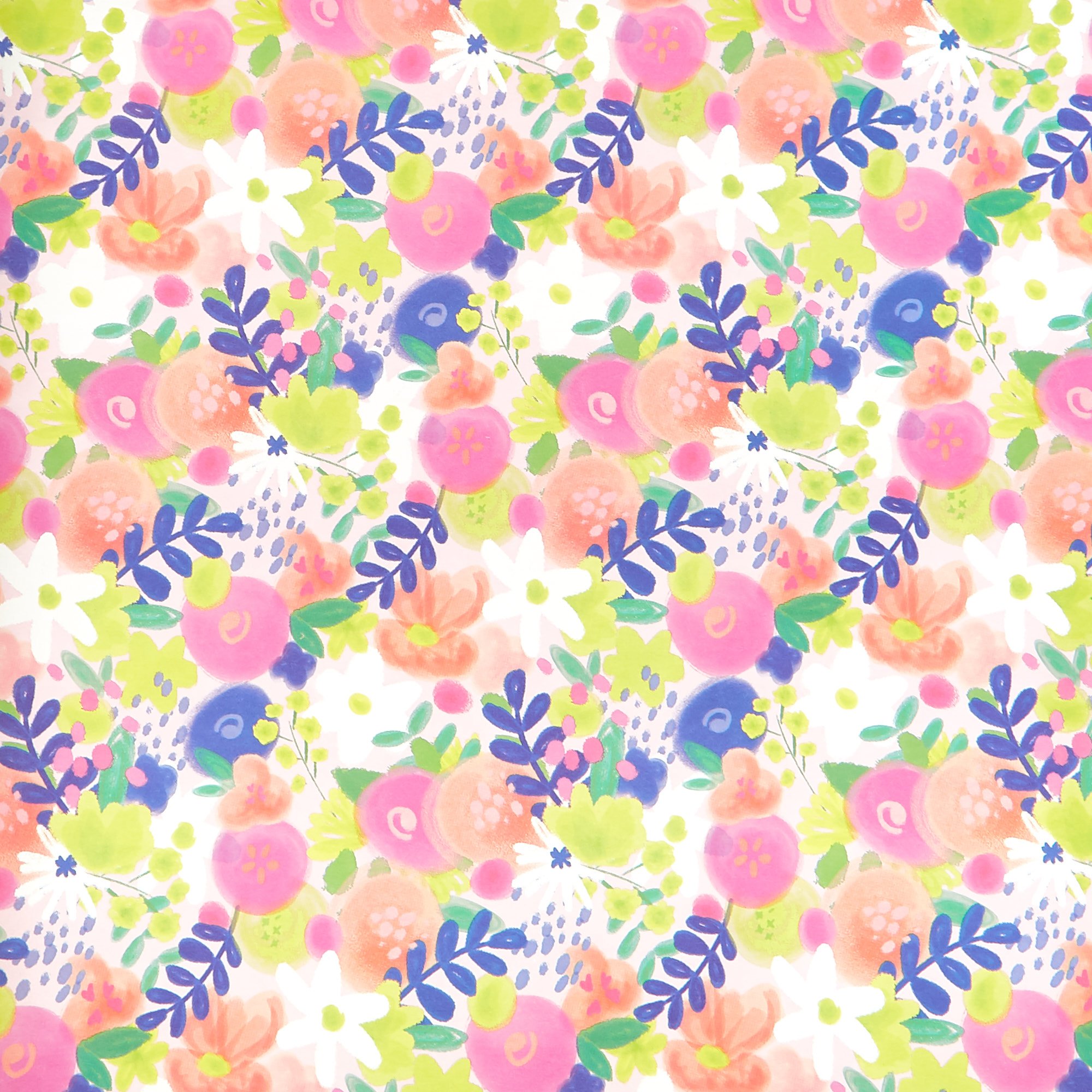 Floral Wrapping Paper - 3 Metres 