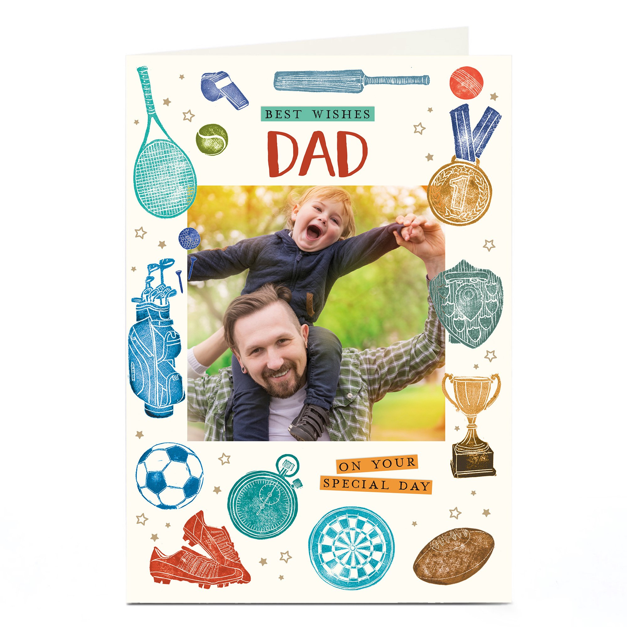 Photo Father's Day Card - Dad, On Your Special Day