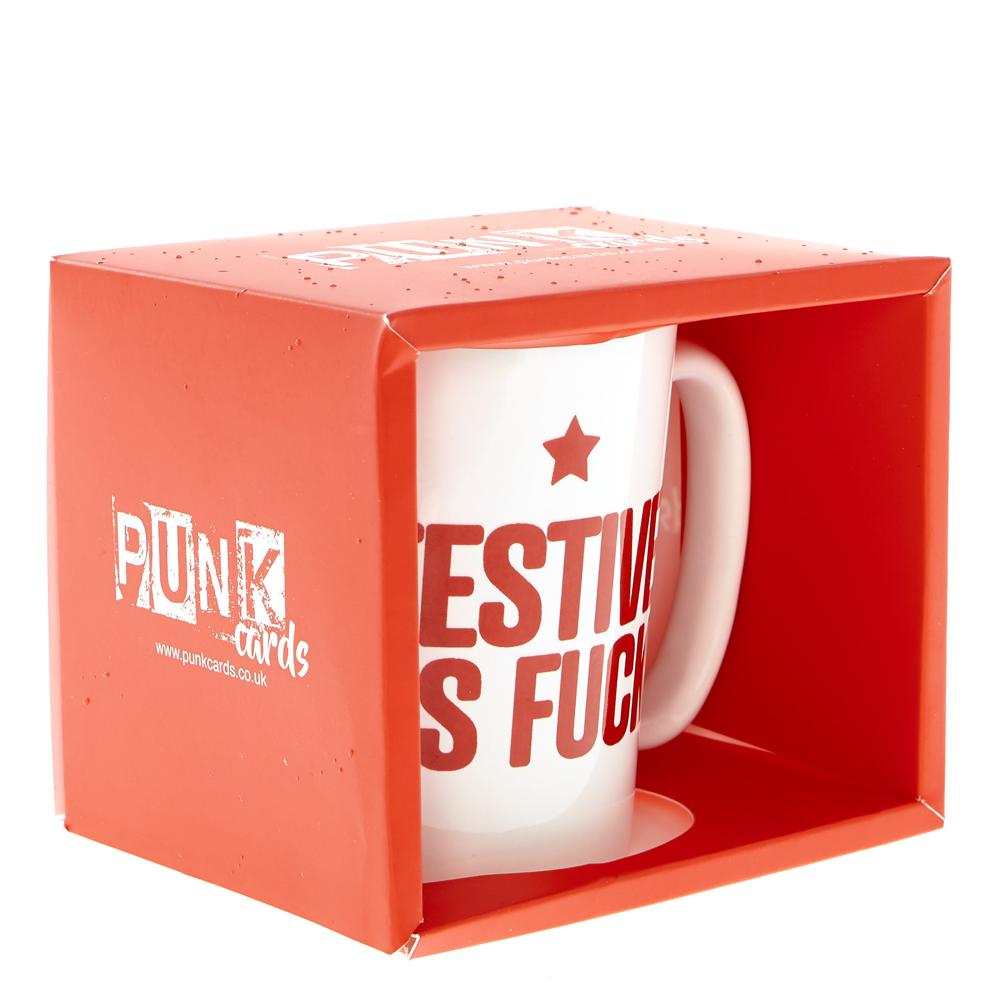 Punk Festive As F*ck Christmas Mug