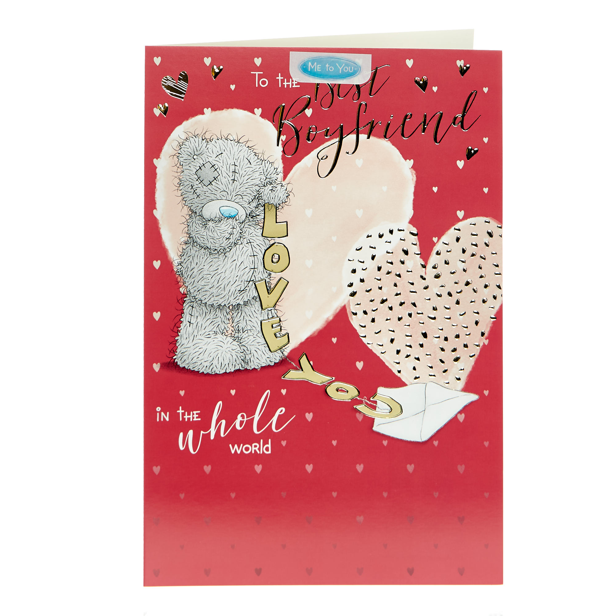 Me To You Valentine's Day Card - The Best Boyfriend