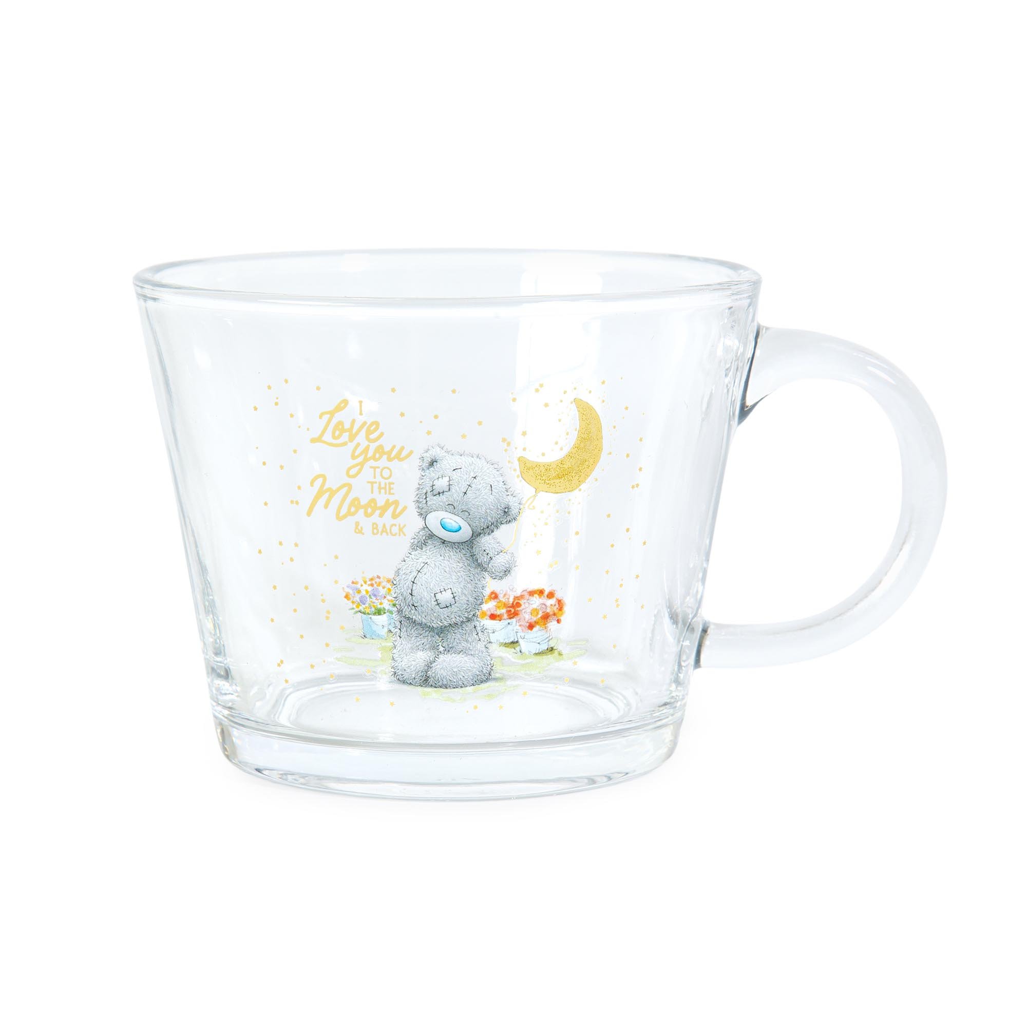 Tatty Teddy Eye Mask, Glass Mug & Tealights Set