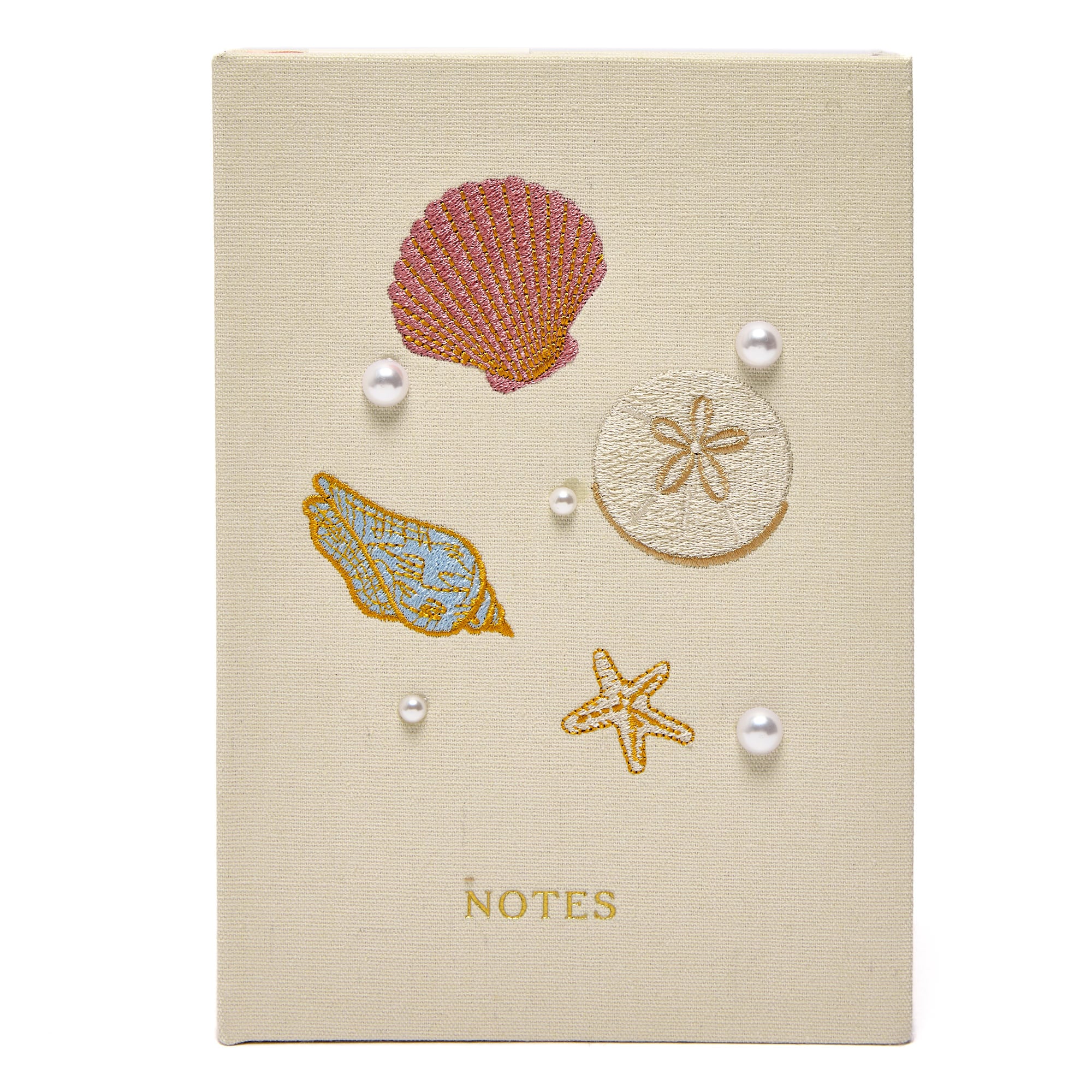 La Mer A5 Embroidered Notebook