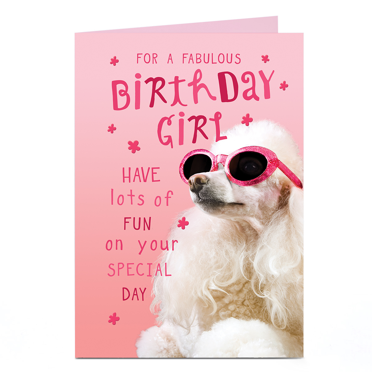 Birthday Card - Fabulous Birthday Girl