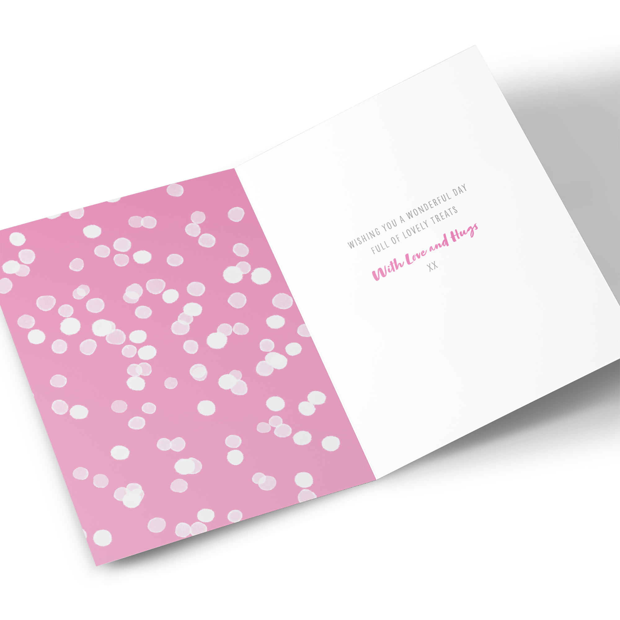 Birthday Card - Bear With Cupcake, Someone Special 