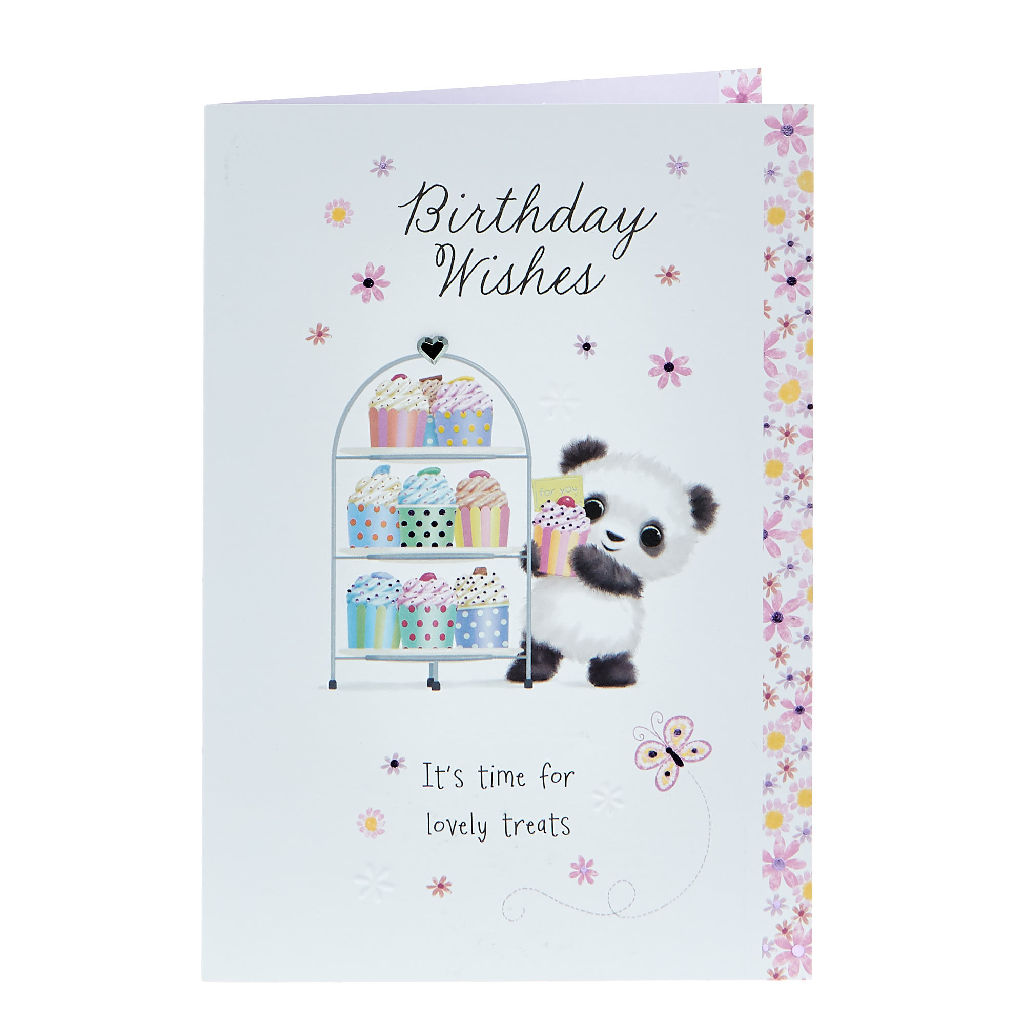 Birthday Card - Panda Lovely Treats