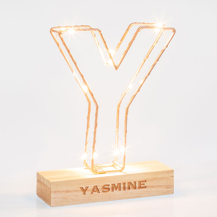 Personalised Lumi Letter Light