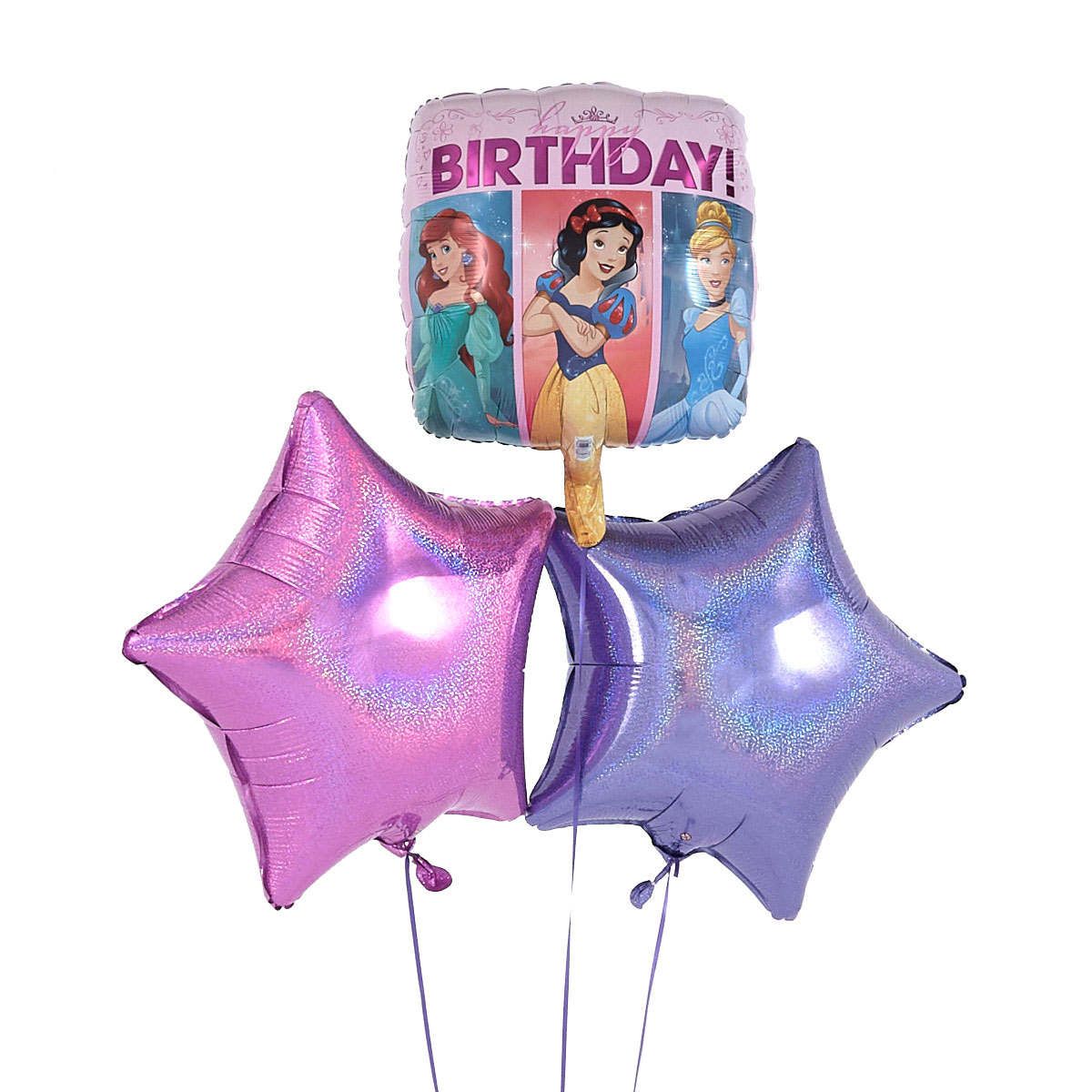 Disney Princess Pink Balloon Bouquet - DELIVERED INFLATED! 