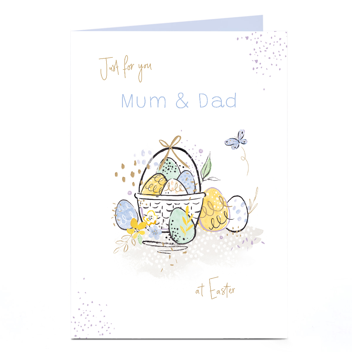 Personalised Easter Card - Just for You