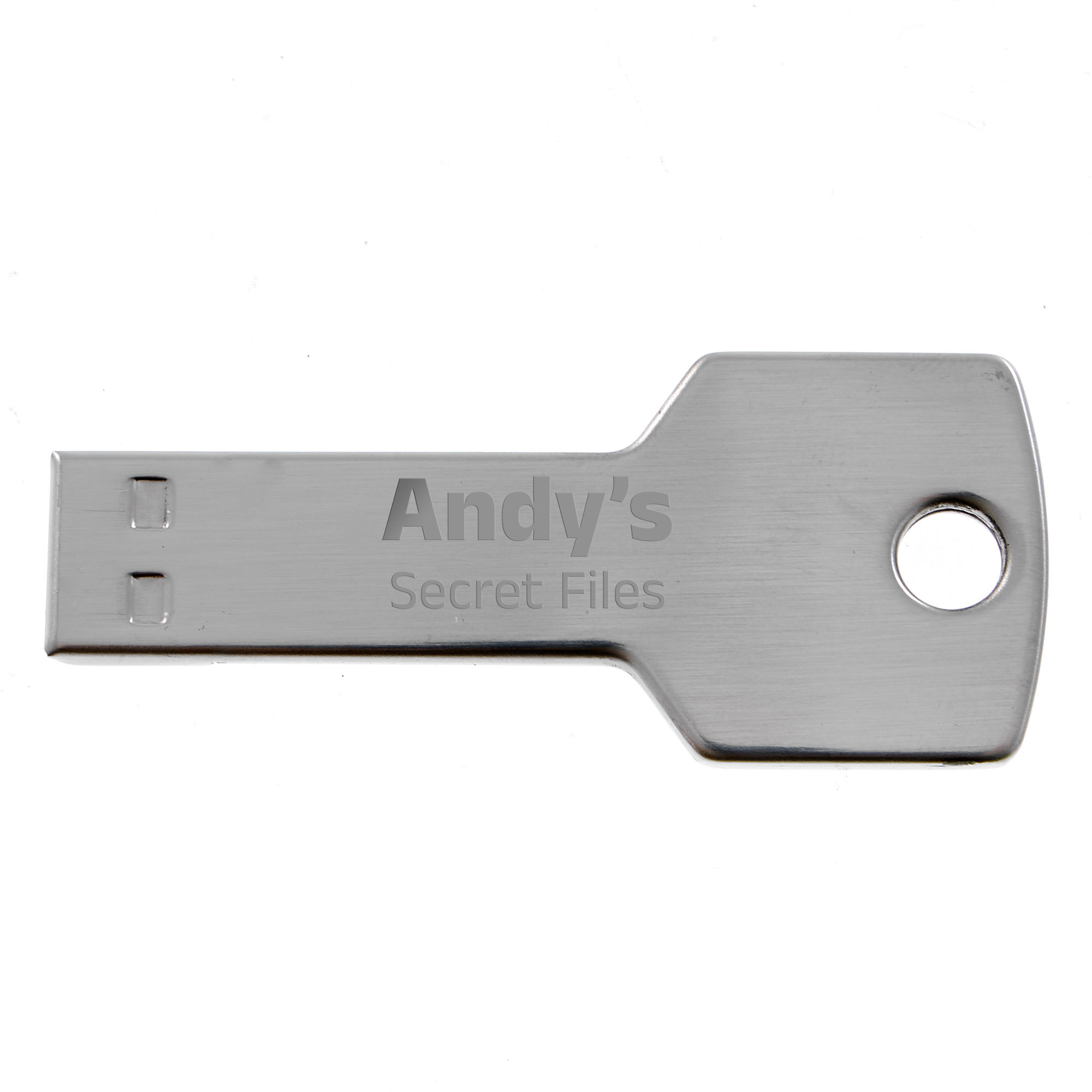 Personalised Engraved USB Key - Any Message