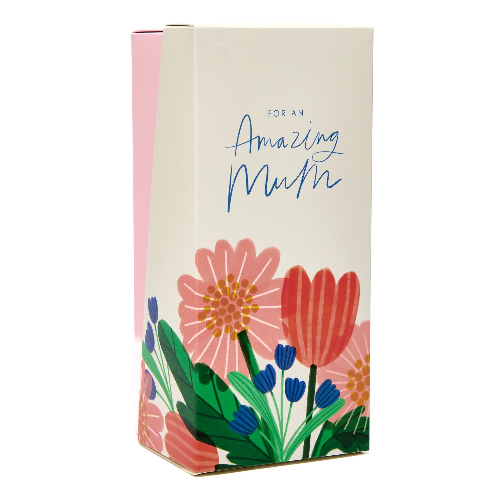 For An Amazing Mum Bow Wine Glass