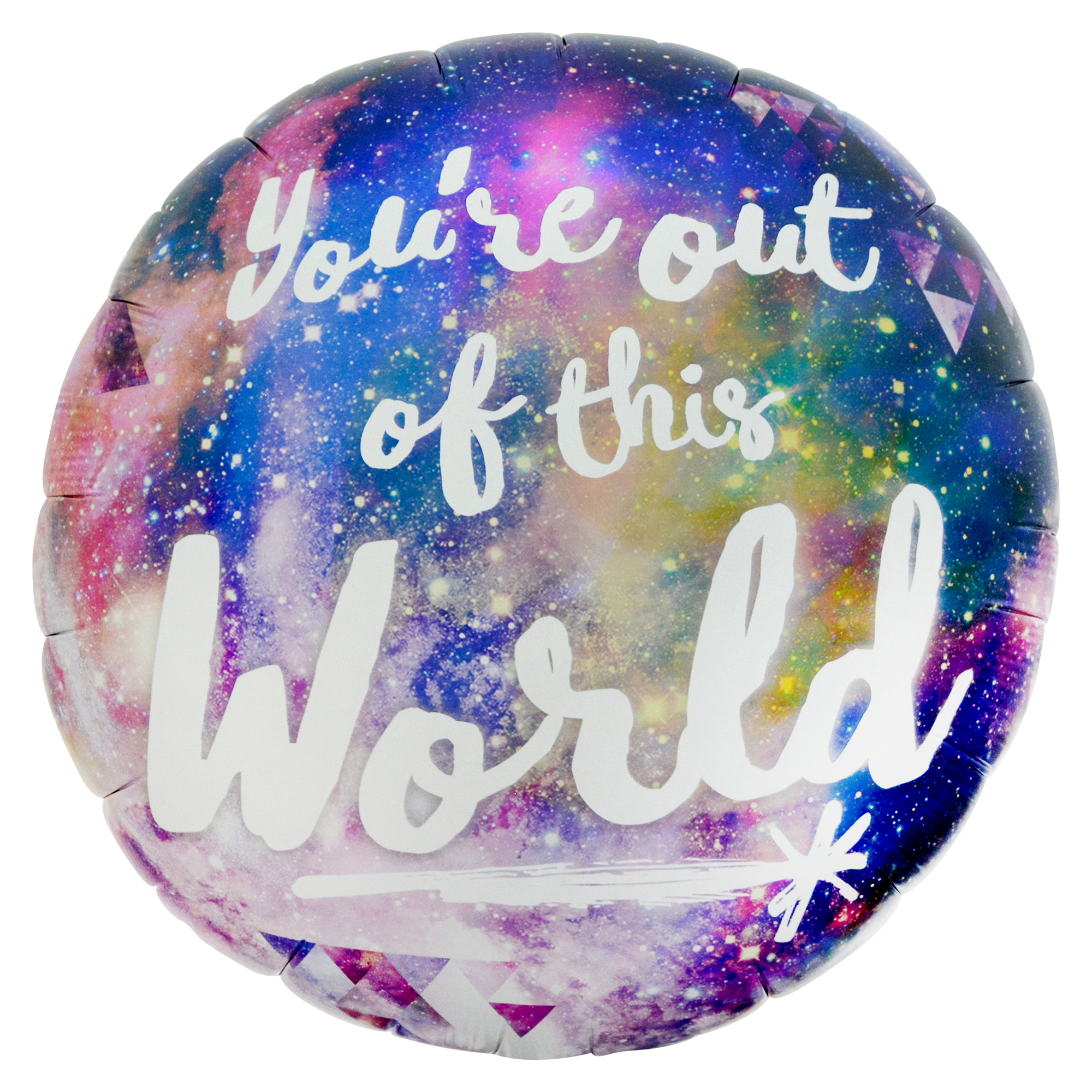 You're Out Of This World 32-Inch Foil Helium Balloon